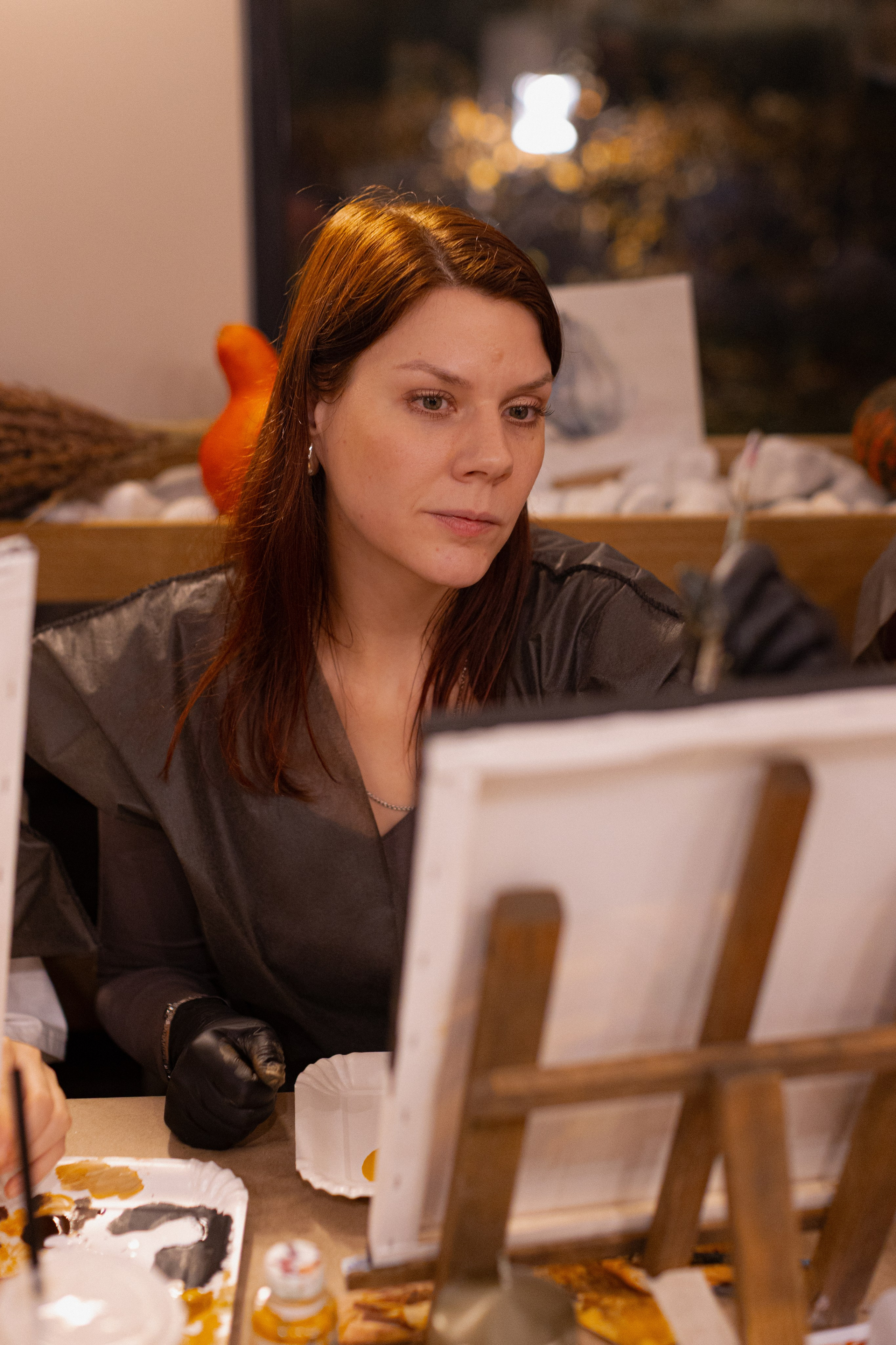 МК Тыква в кафе Здрасте. Анастасия Ракчеева Художник