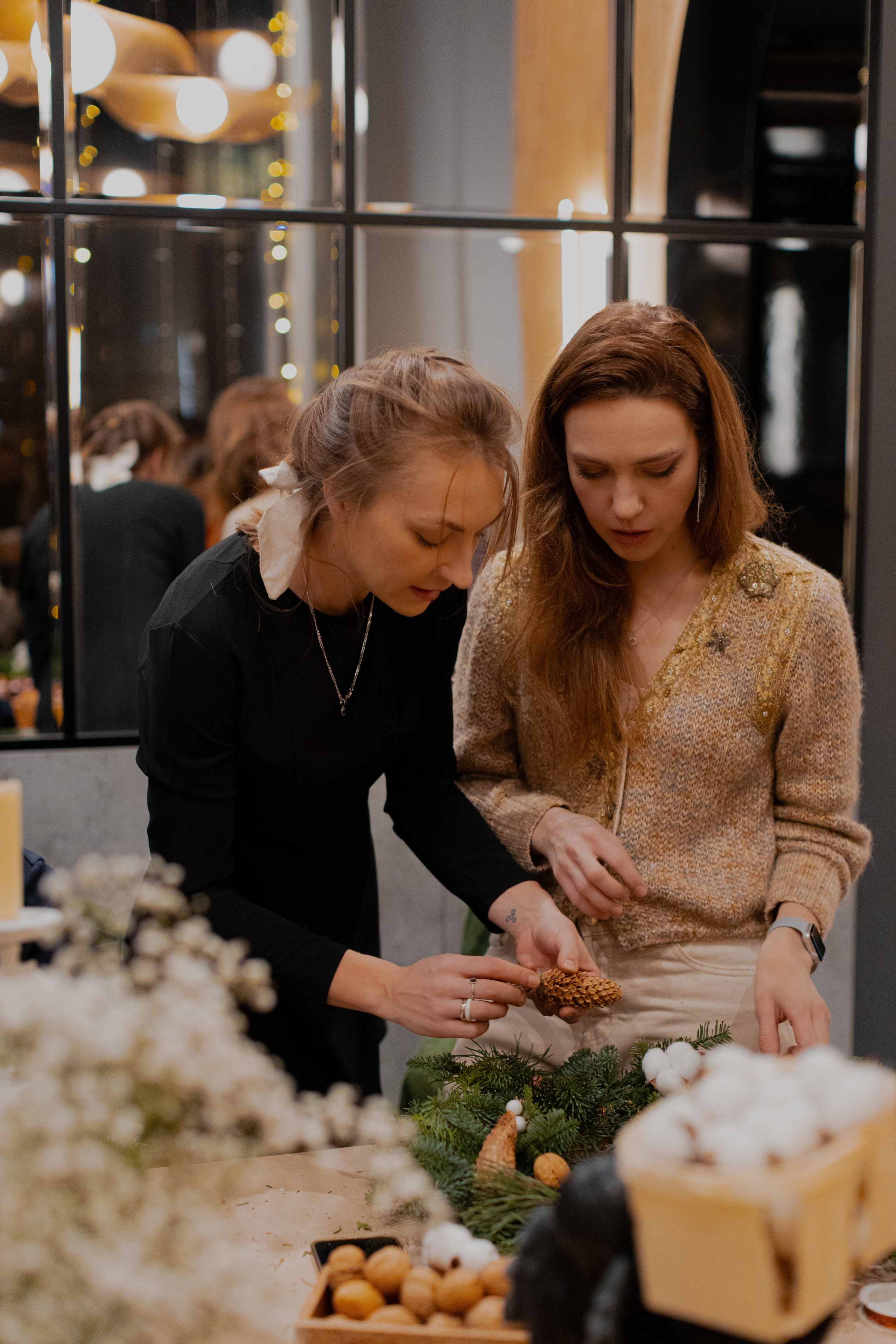 Мк Новогодний Венок. Анастасия Ракчеева Художник