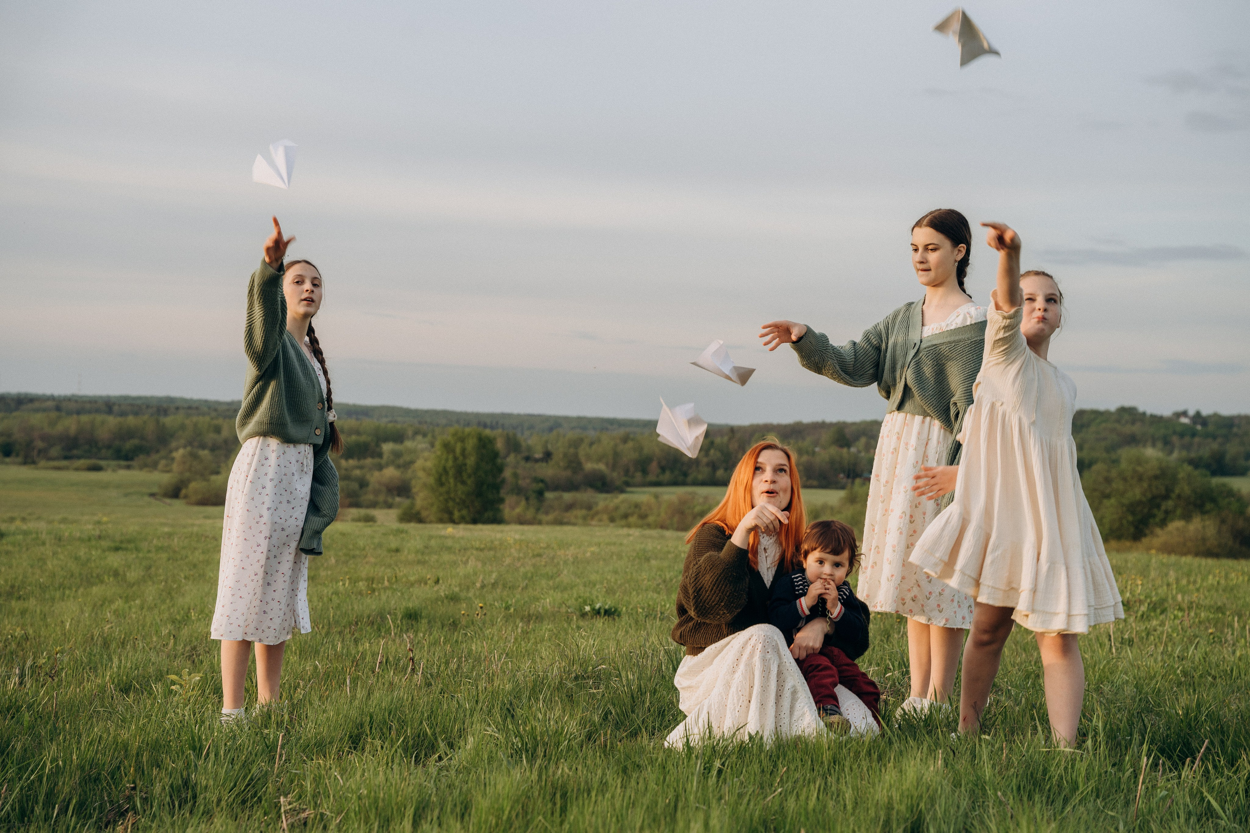 Семья Коломиных. Семейный фотограф в Клину и Москве Елена Храпунова