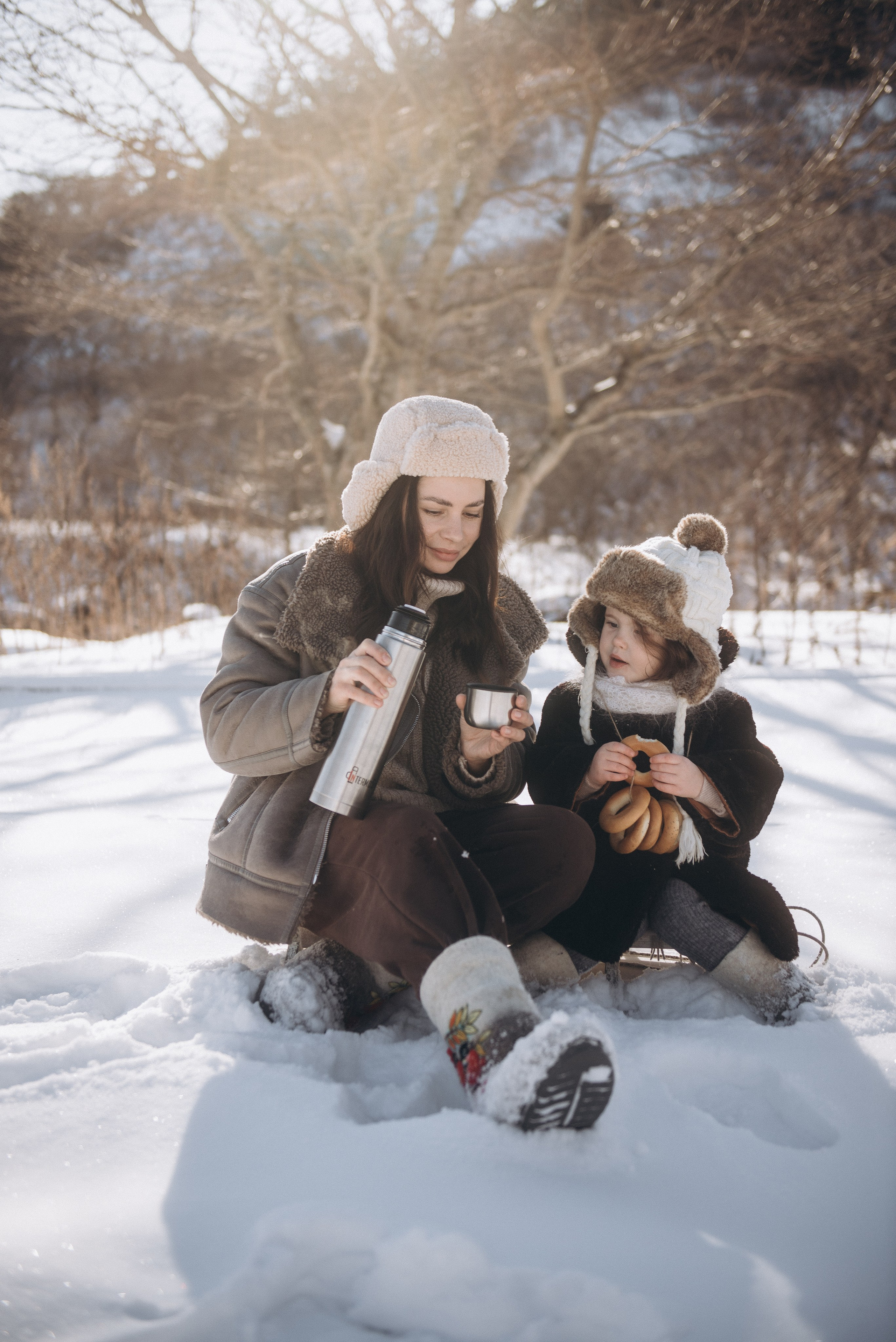 Женя и Анюта. Ирина Метелица фотограф на Шикотане