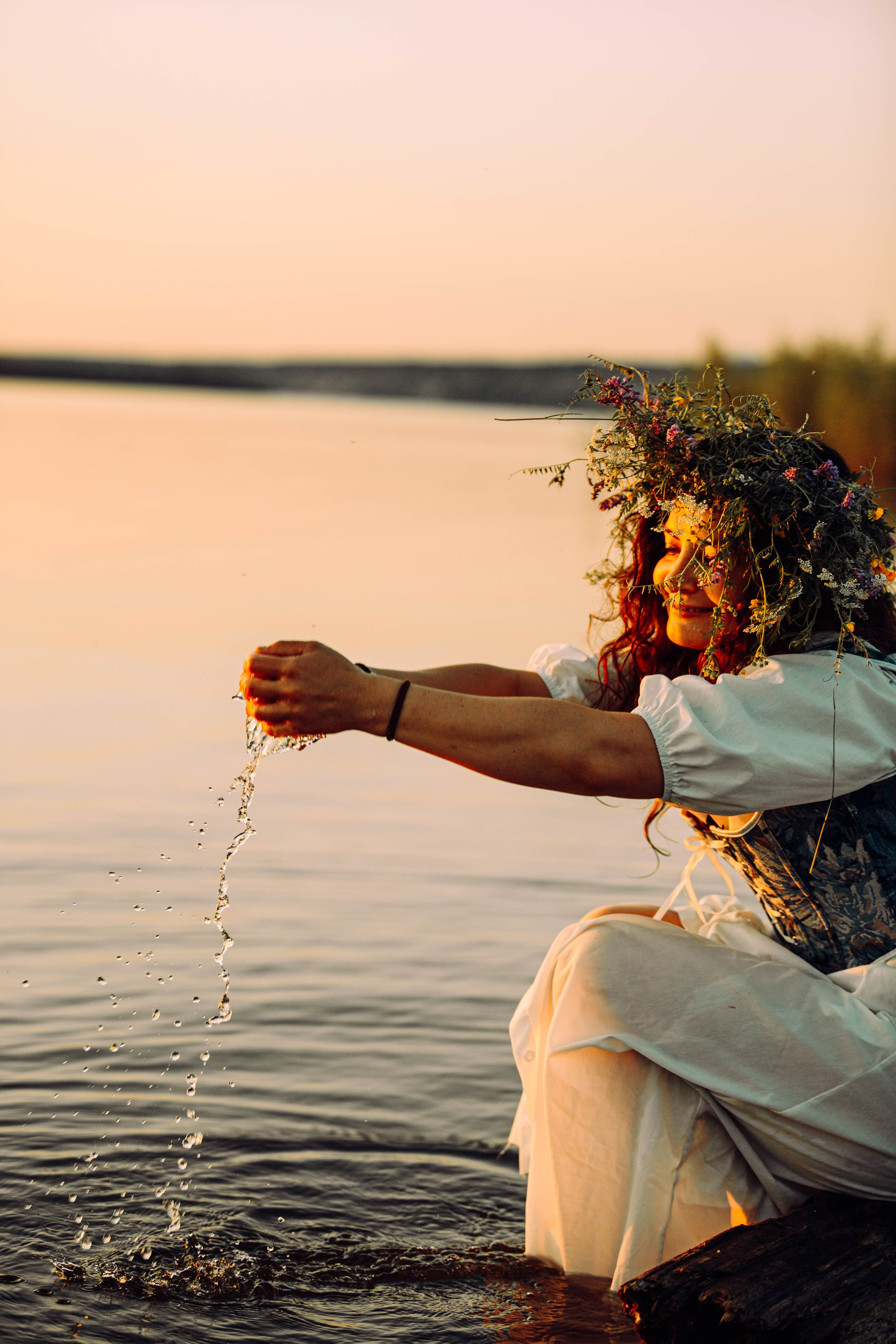 Ивана Купала на закате. Арт-фотограф Крис Л. в Тобольске: портрет, семейные, свадьбы