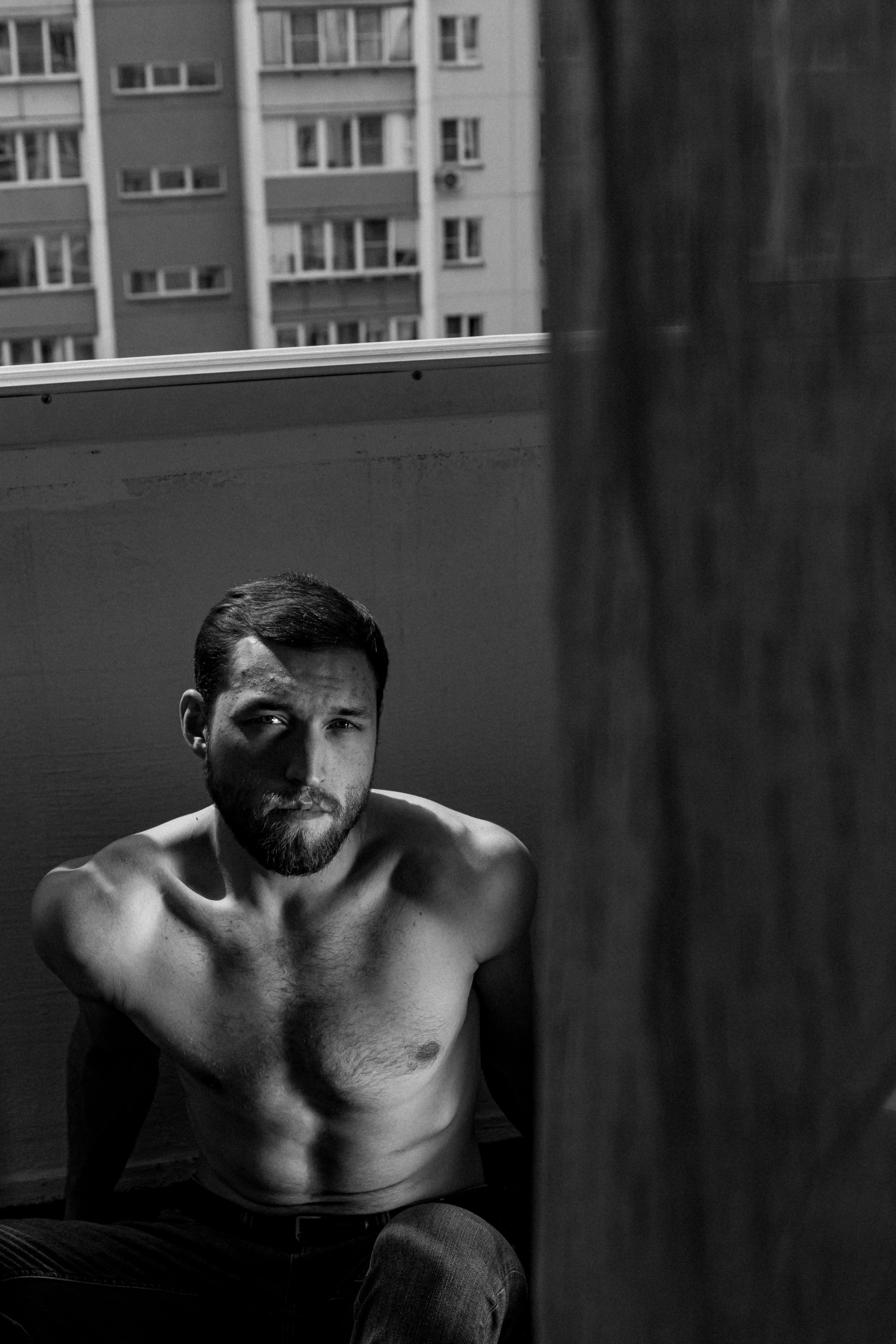 Мужской портрет. Фотограф Иван Гуляев