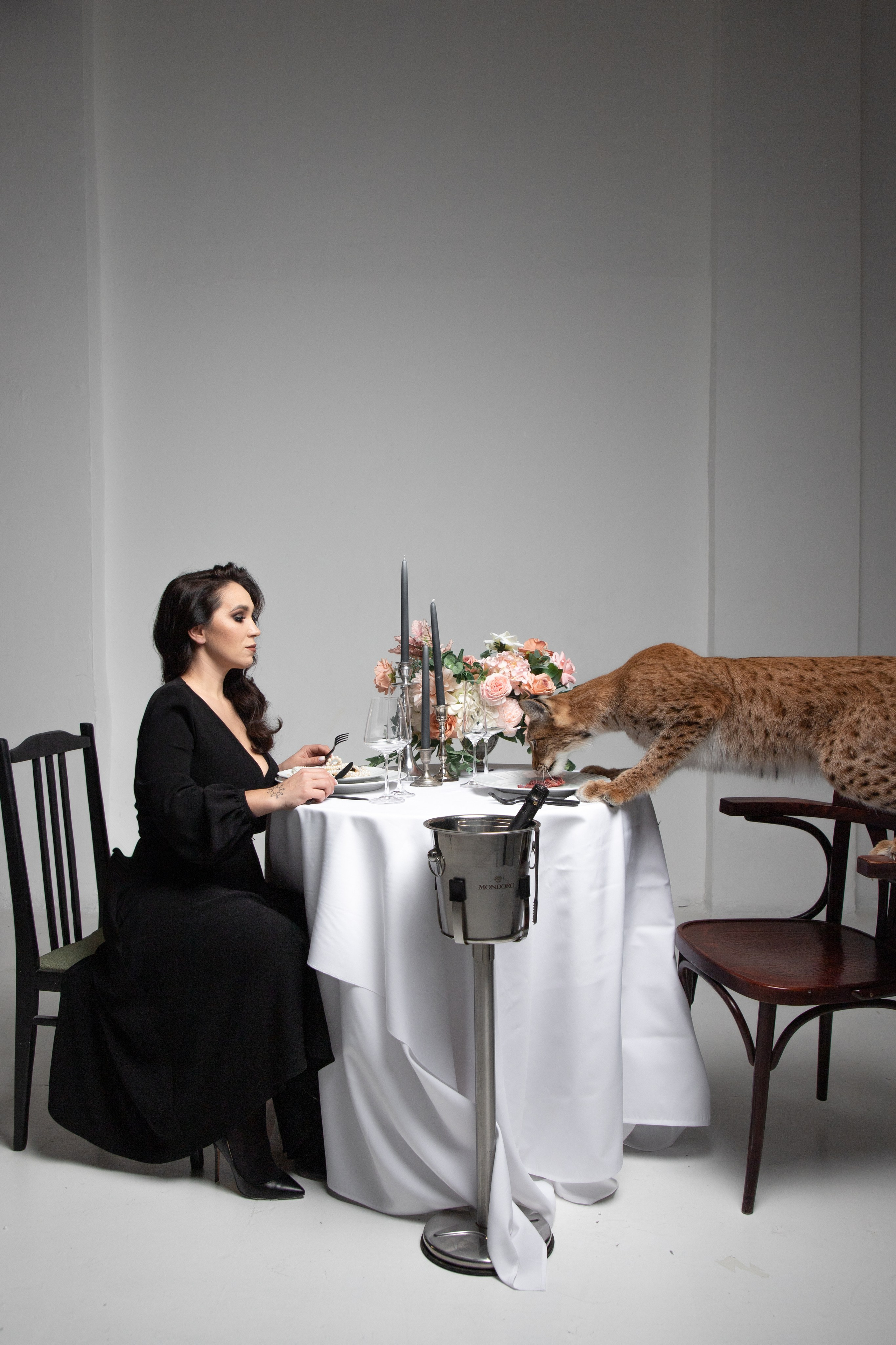 Ужин с хищником. Фотограф Денис Лесковский (Тюмень)