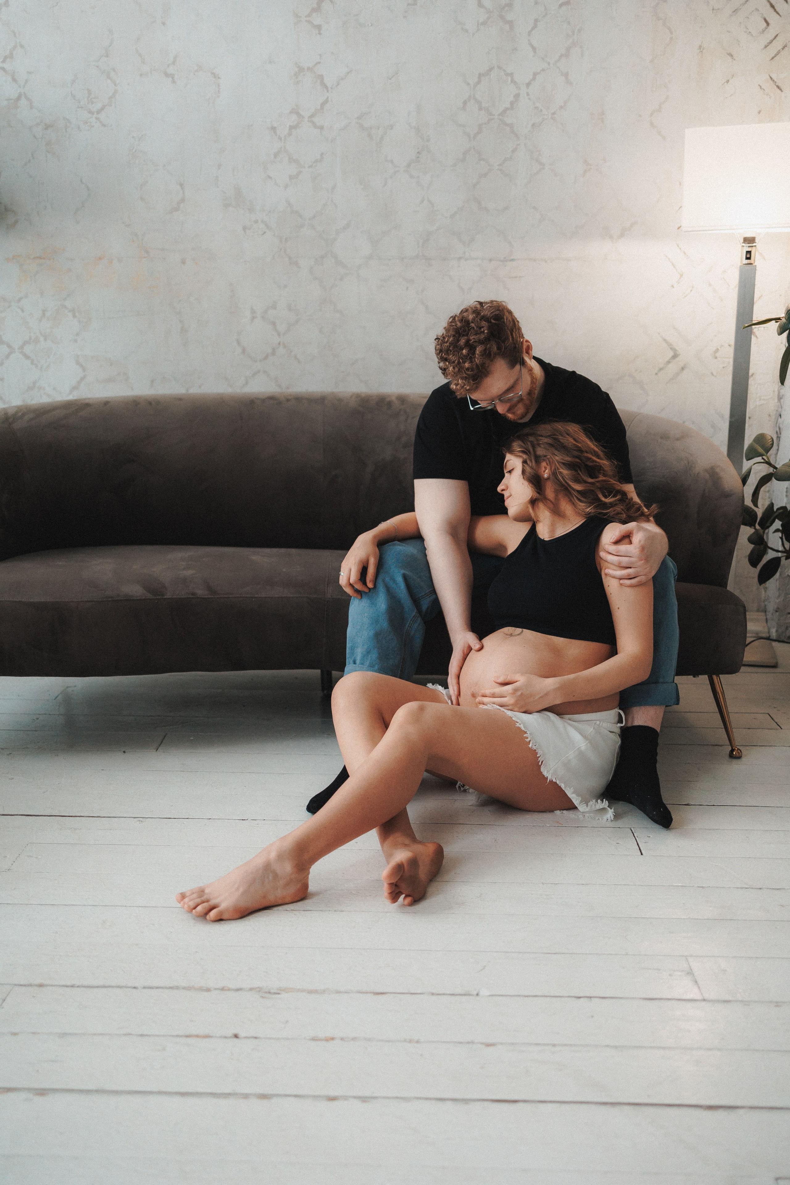 Любовь — это когда ты под сердцем носишь его ребенка. Фотограф Москва Светлана Кирюшина