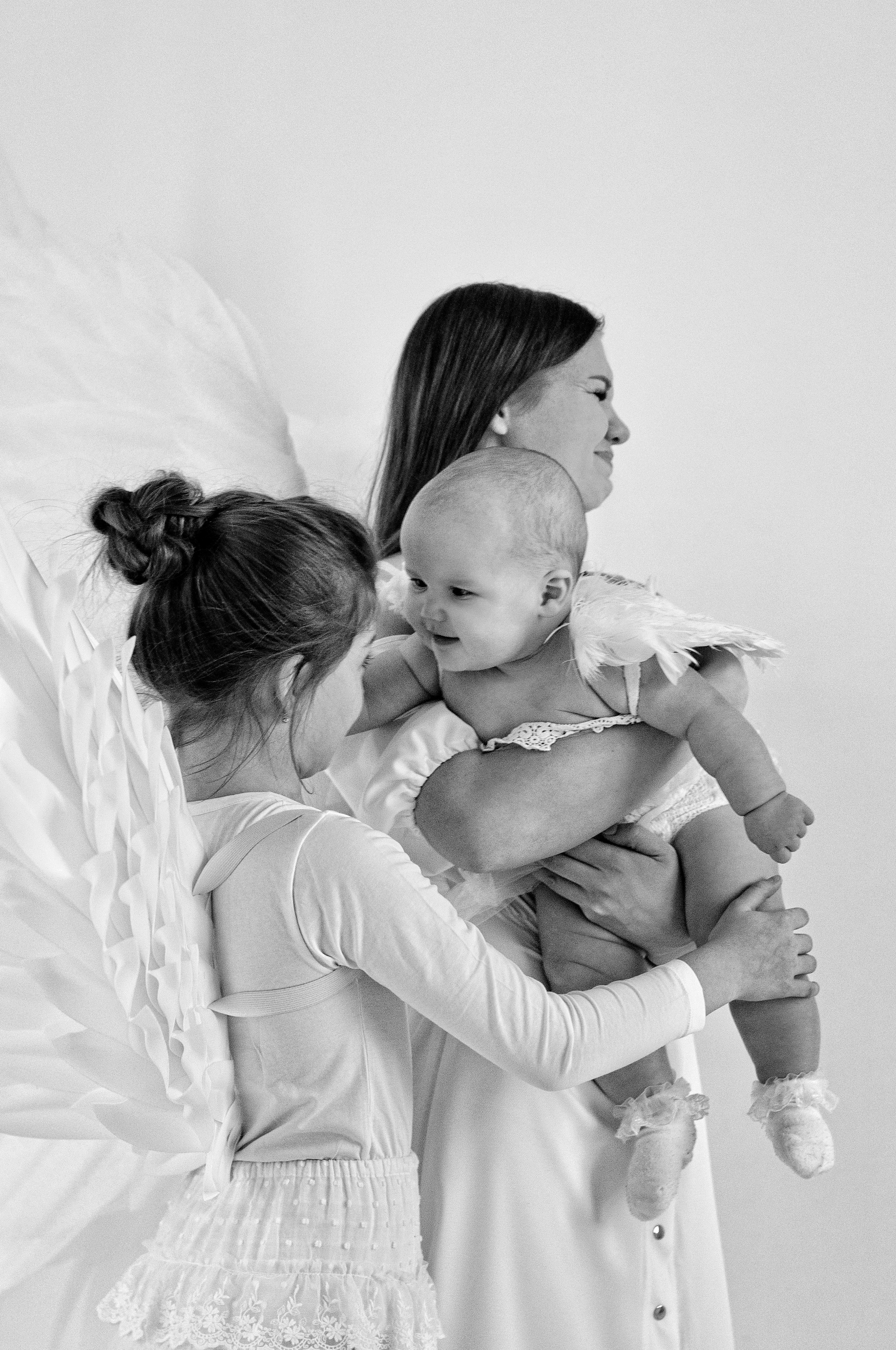 Настя с детками. Семейный и свадебный фотограф Галина Абакумова, фотосессии в Белгороде