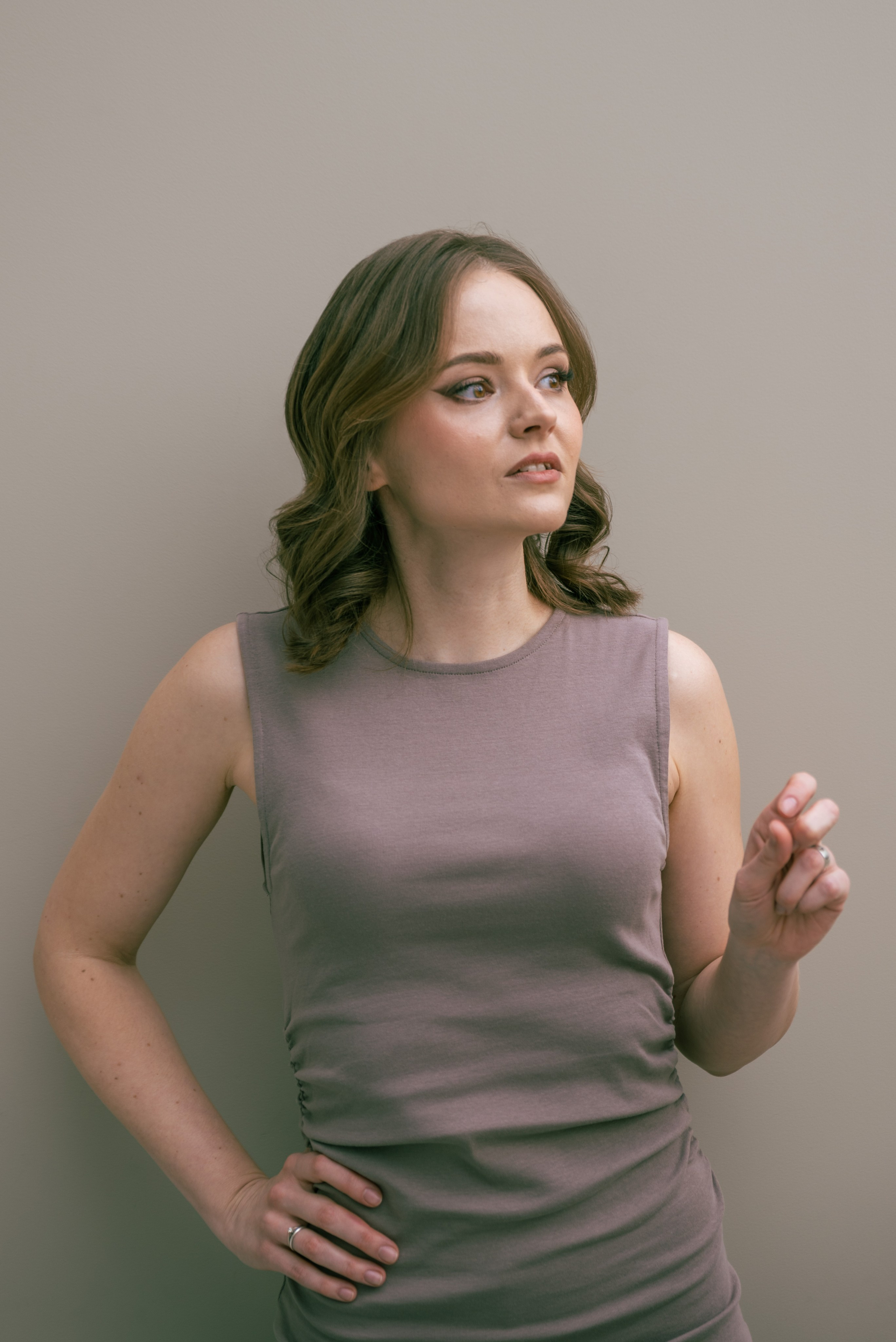 Алина, студия, естественный свет. Фотограф в Санкт-Петербурге Виктор Кудряшов