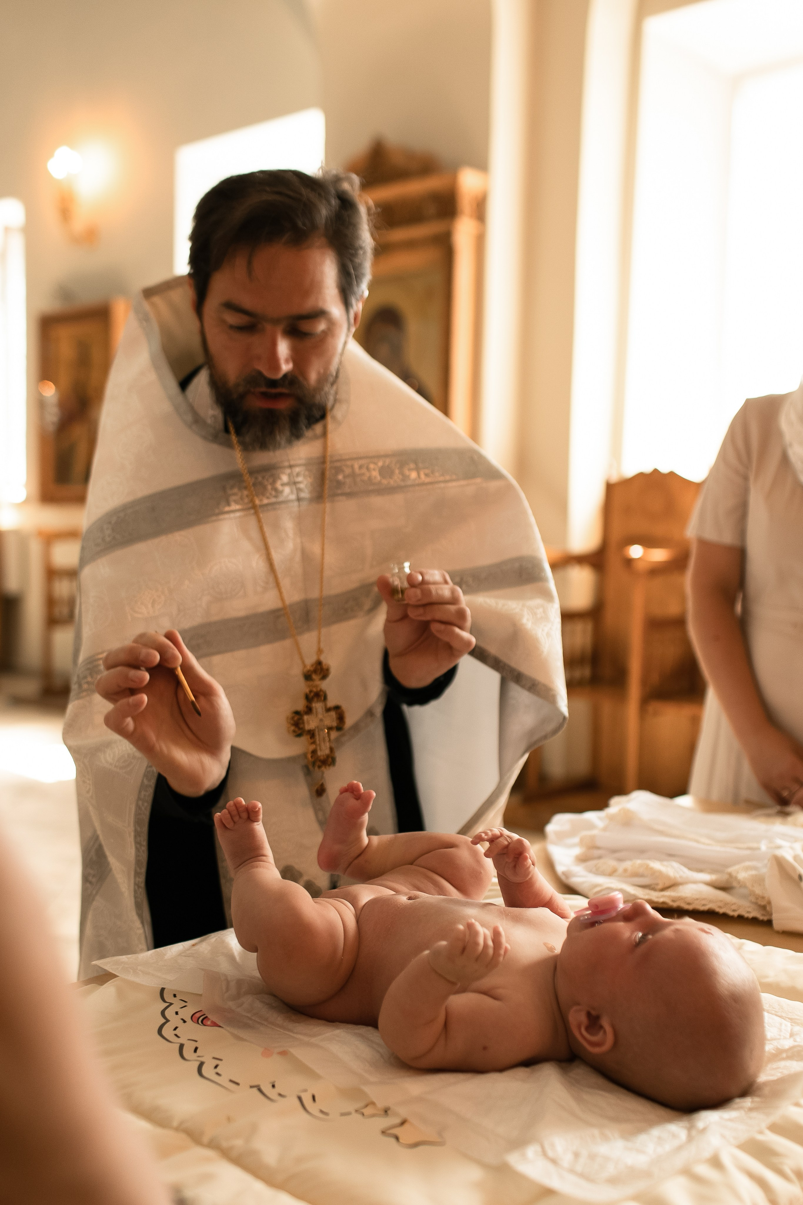 Крещение Анастасии. Свадебный и Семейный фотограф в Москве Александра Вайпер