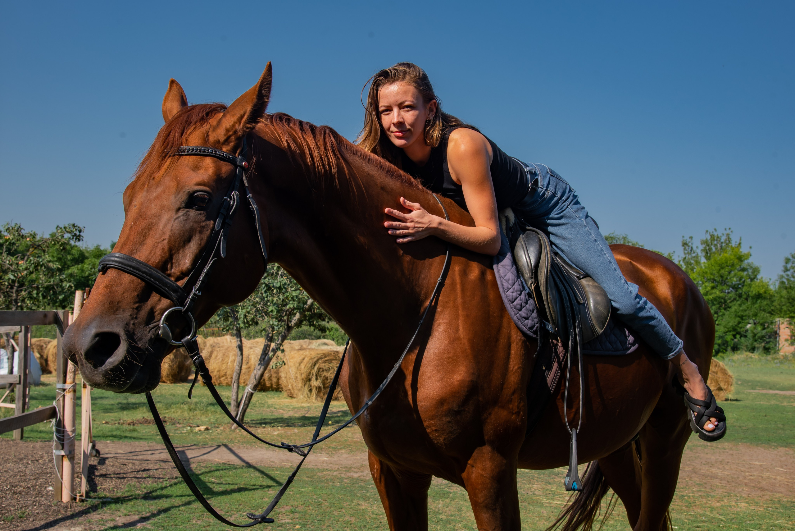 Конная прогулка. Фотограф Галина Нестерова