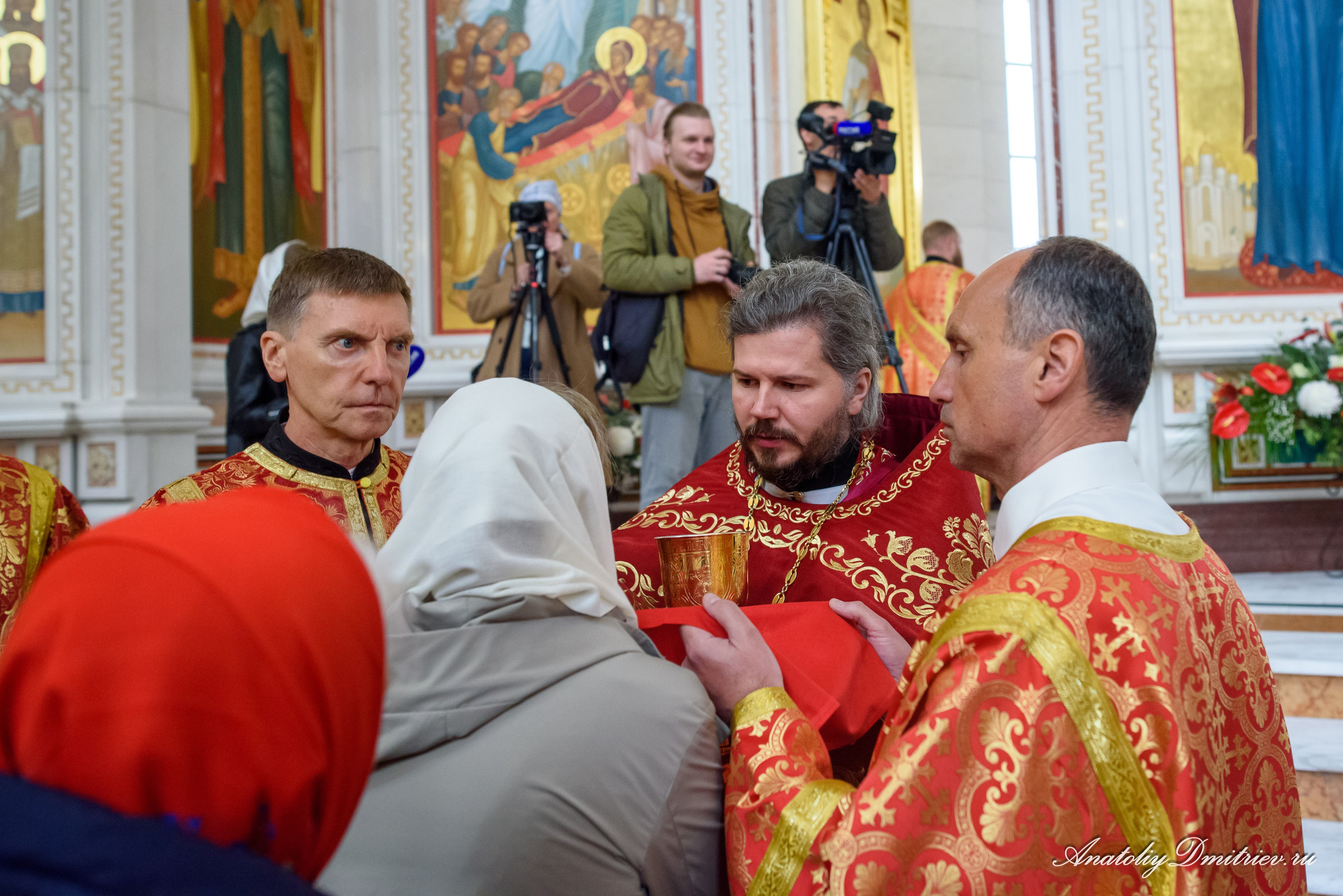 Служба на 40-летие Калининградской епархии. Фотограф  Крещения и Венчания Калининград