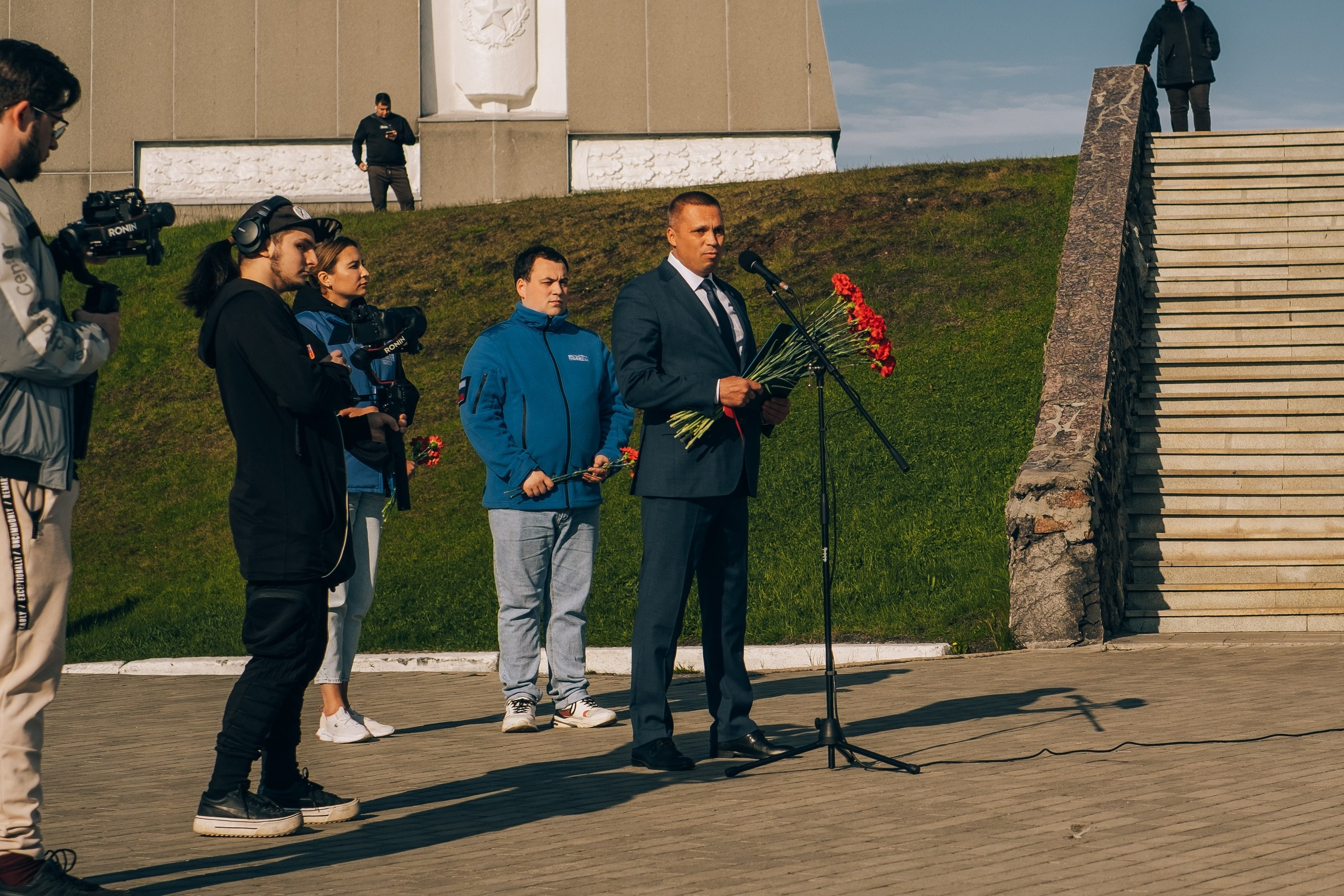 Репортаж церемонии «Путь Победы». Фотограф в Мурманске Полина Аленовская