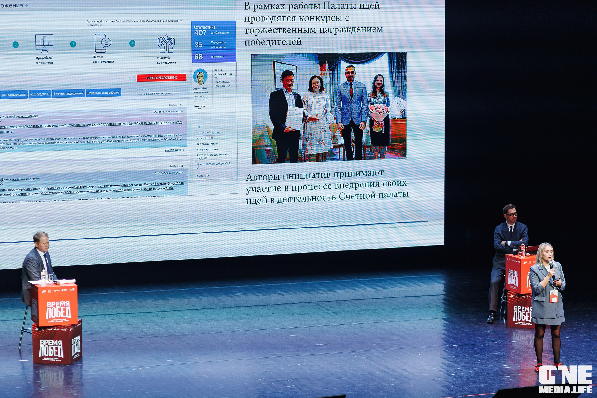 Фоторепортаж VII Международный форум «Вселенная бизнеса. Время Побед». One Media Life: фоторепортажи, фотоотчеты с мероприятий и заведений
