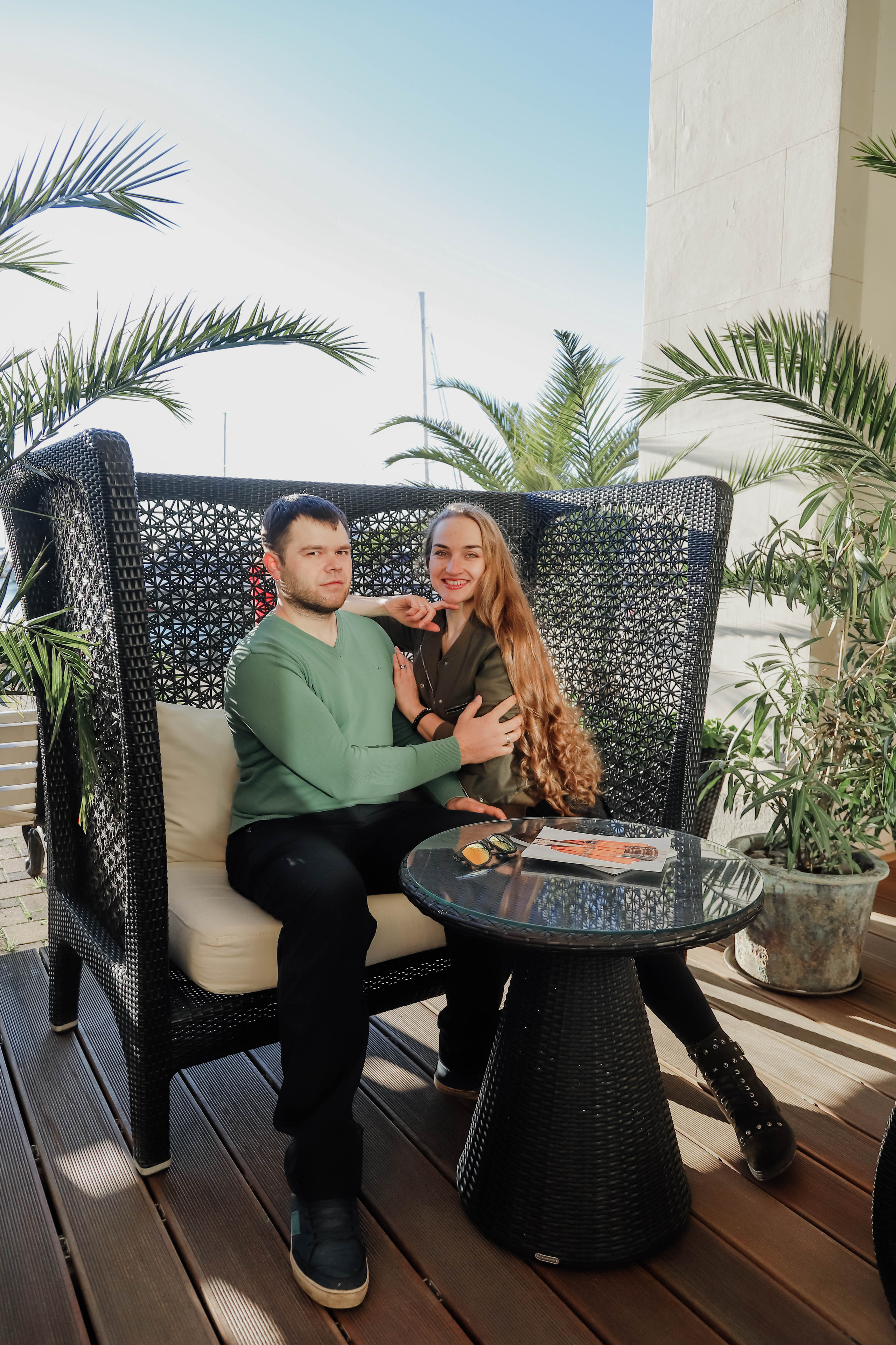 Анастасия с мужем. Свадебный, семейный, детский фотограф в Сочи Виолетта Александрова