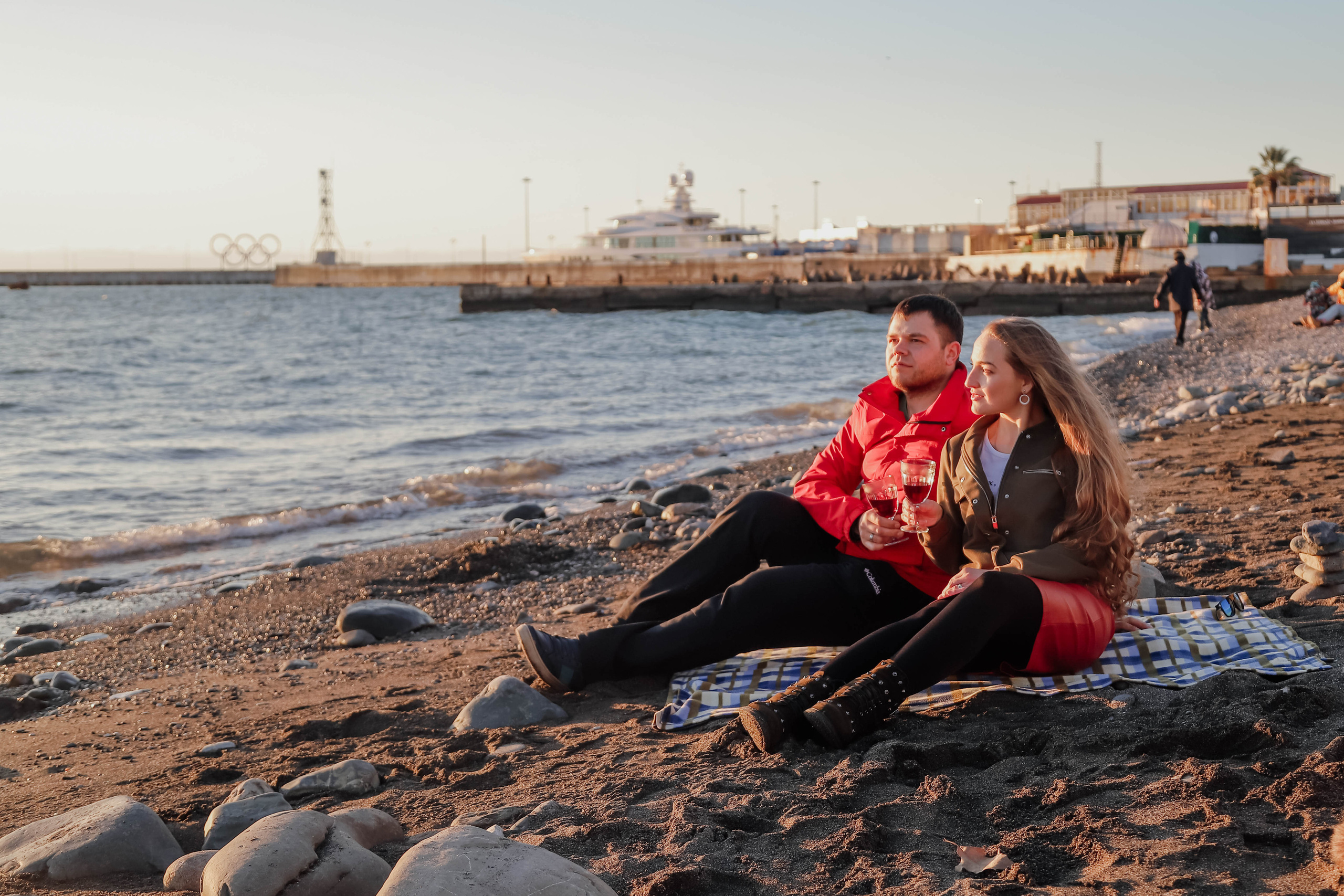 Анастасия с мужем. Свадебный, семейный, детский фотограф в Сочи Виолетта Александрова
