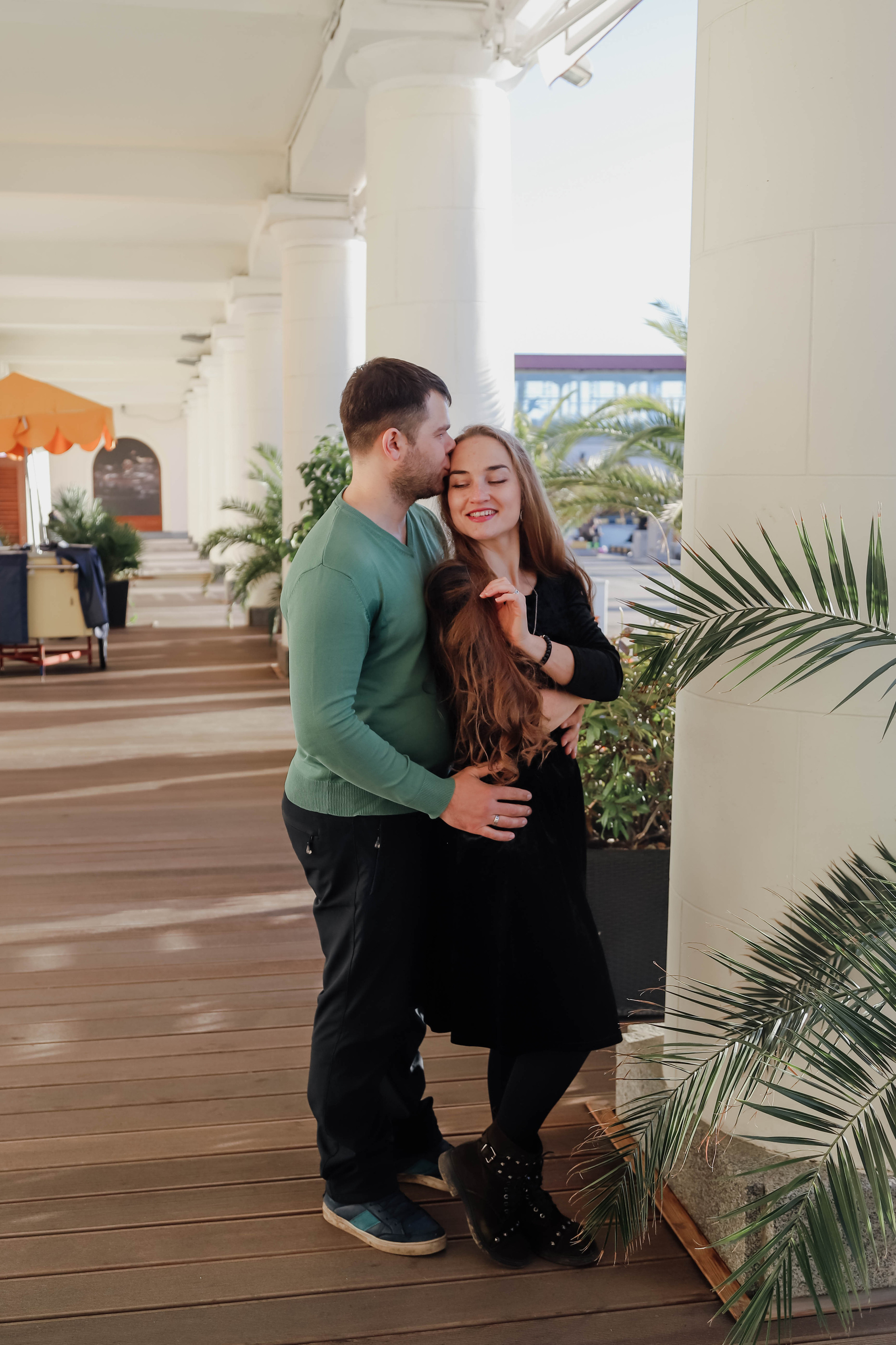 Анастасия с мужем. Свадебный, семейный, детский фотограф в Сочи Виолетта Александрова