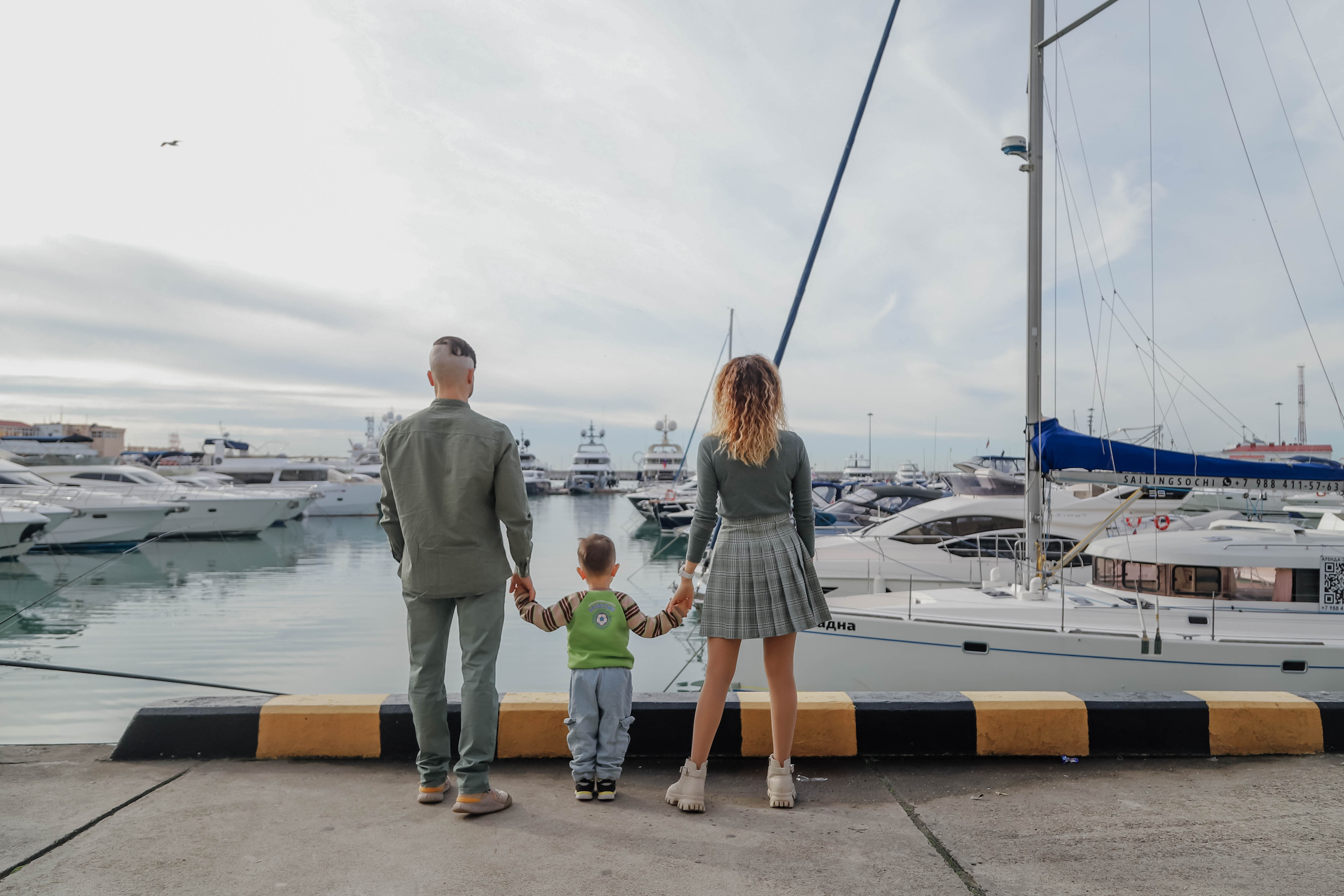 Аделина с семьей. Свадебный, семейный, детский фотограф в Сочи Виолетта Александрова