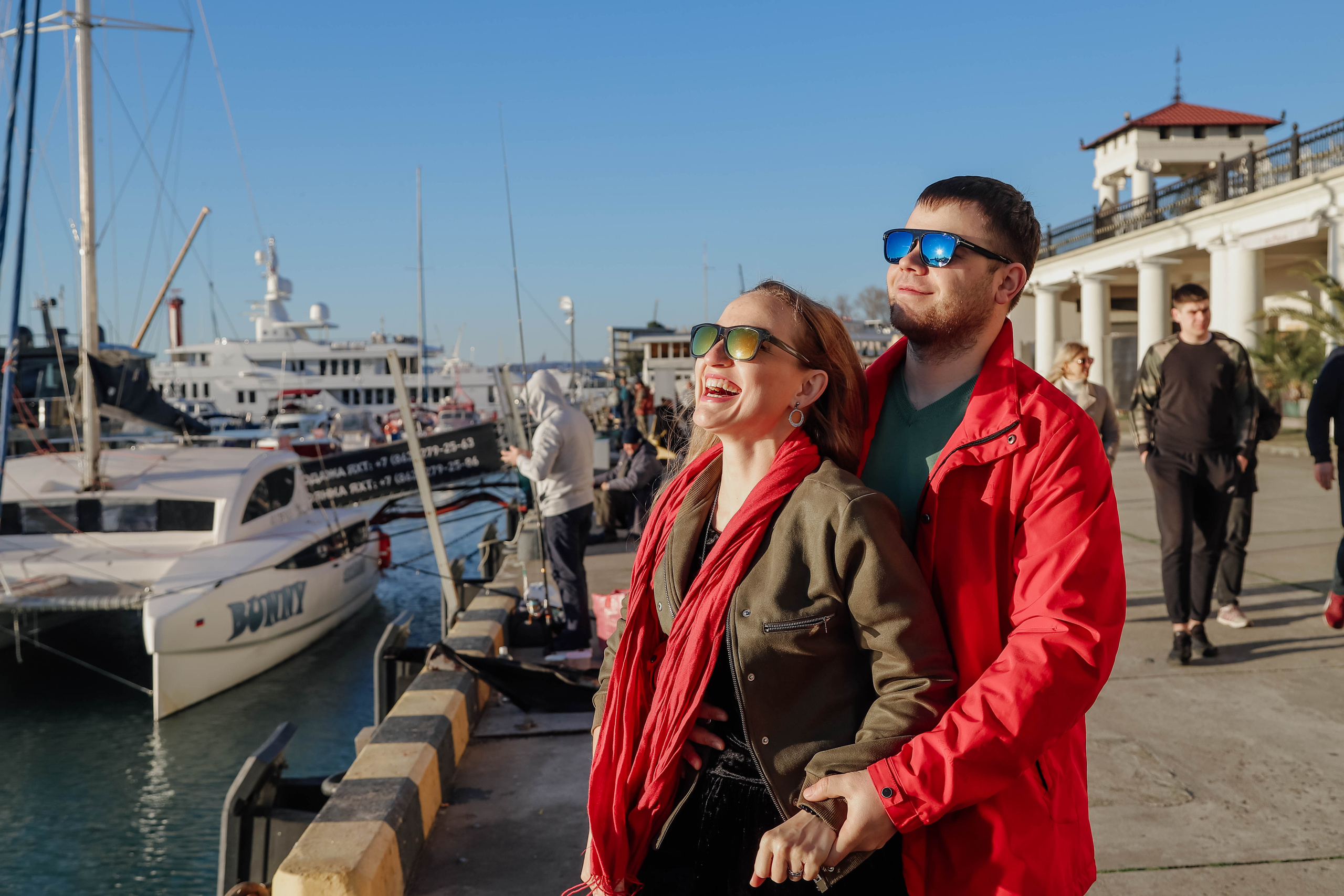 Анастасия с мужем. Свадебный, семейный, детский фотограф в Сочи Виолетта Александрова