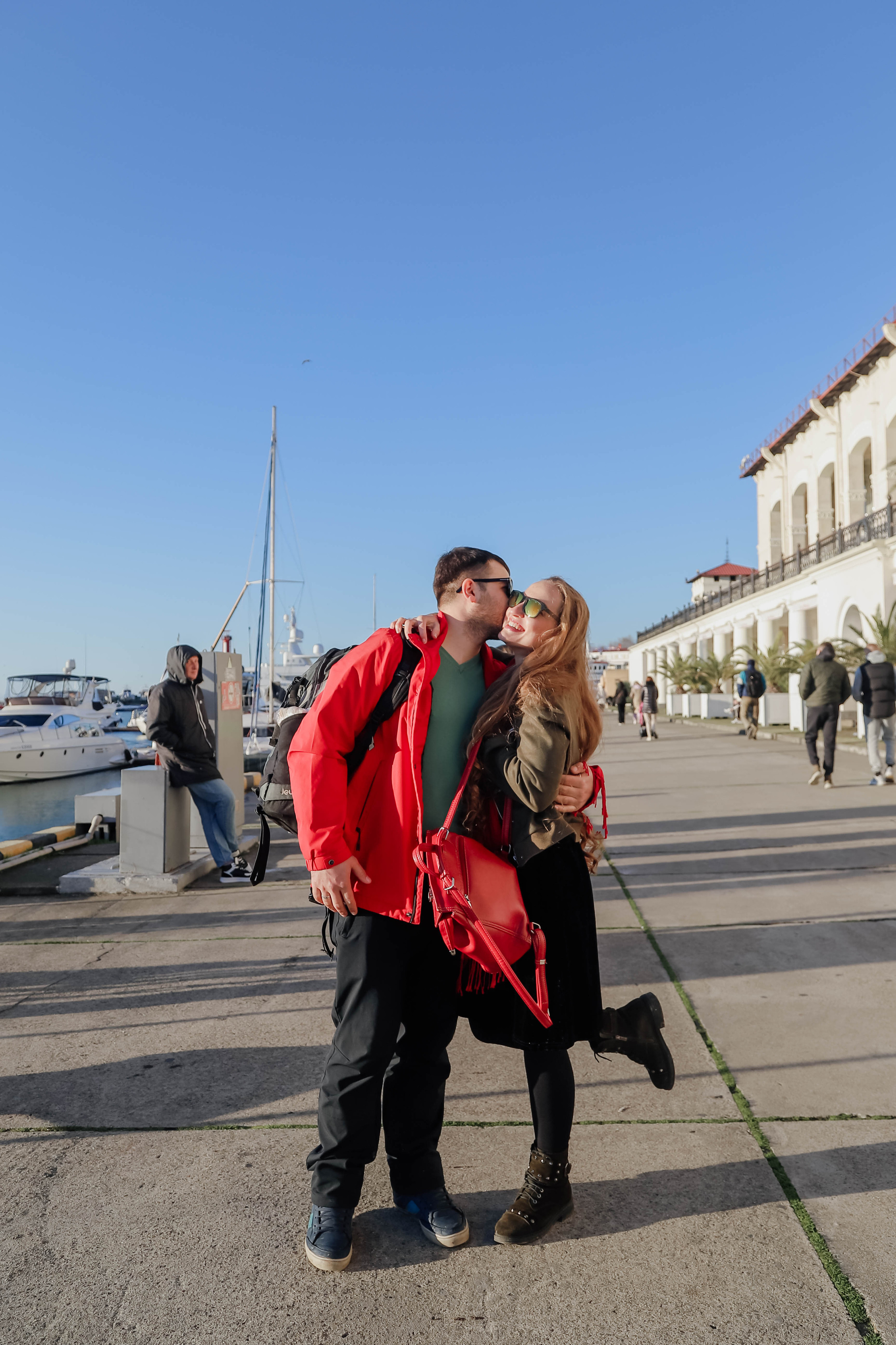 Анастасия с мужем. Свадебный, семейный, детский фотограф в Сочи Виолетта Александрова