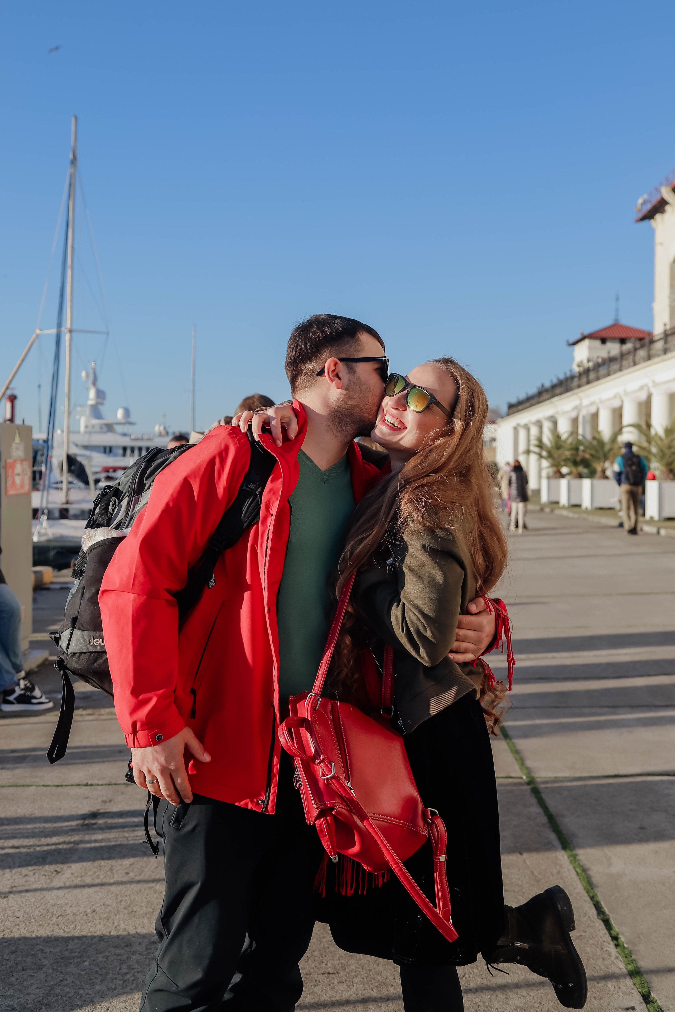 Анастасия с мужем. Свадебный, семейный, детский фотограф в Сочи Виолетта Александрова