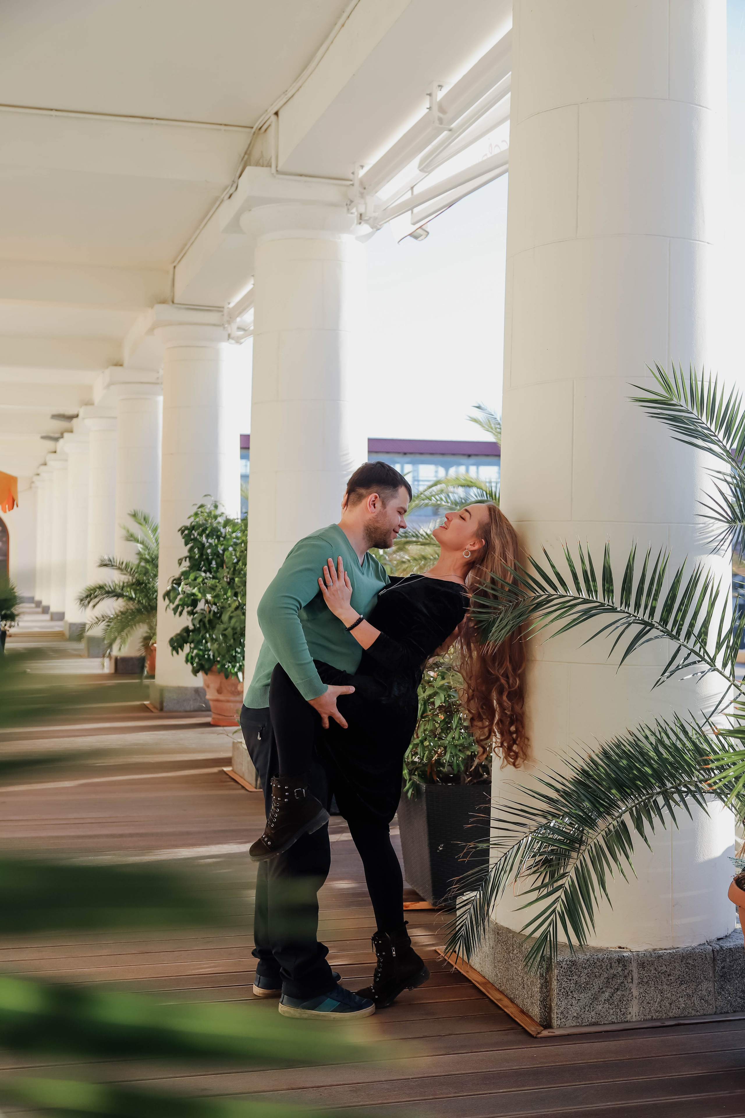 Анастасия с мужем. Свадебный, семейный, детский фотограф в Сочи Виолетта Александрова