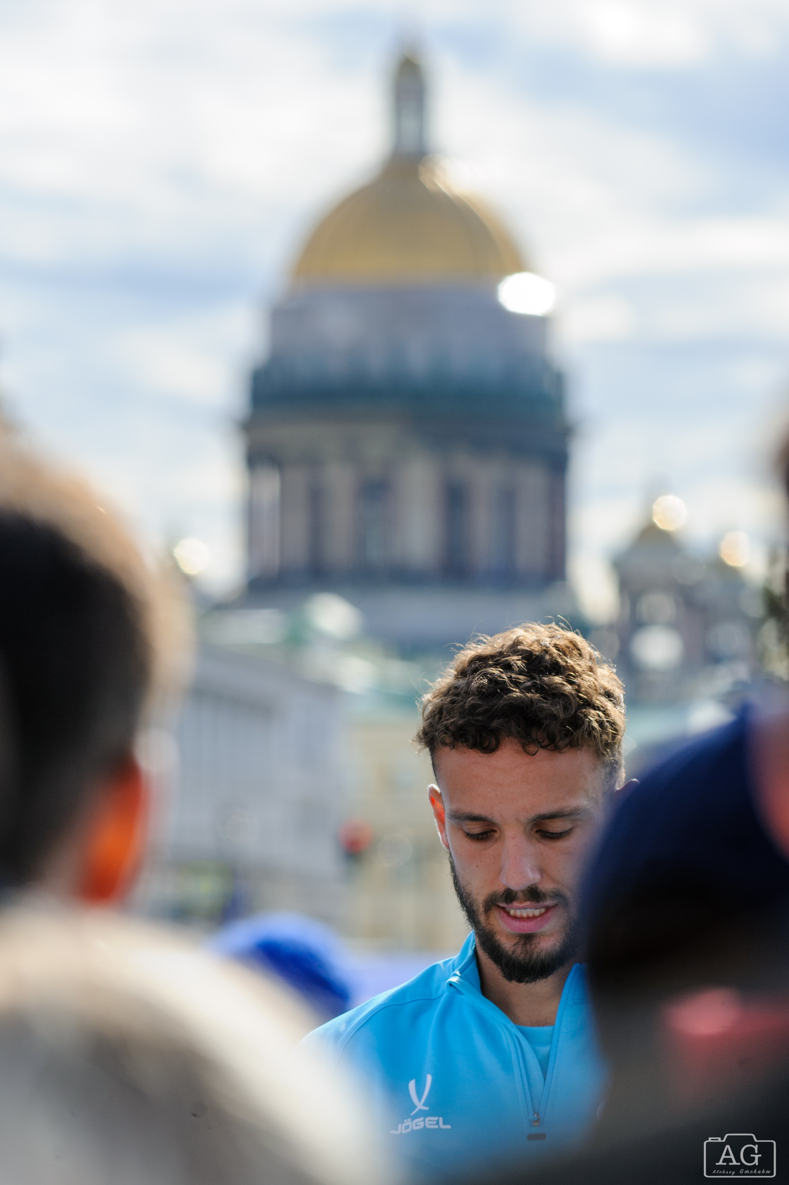 Открытая тренировка ФК «Зенит». Алексей Горчаков. Фотограф на ваш праздник