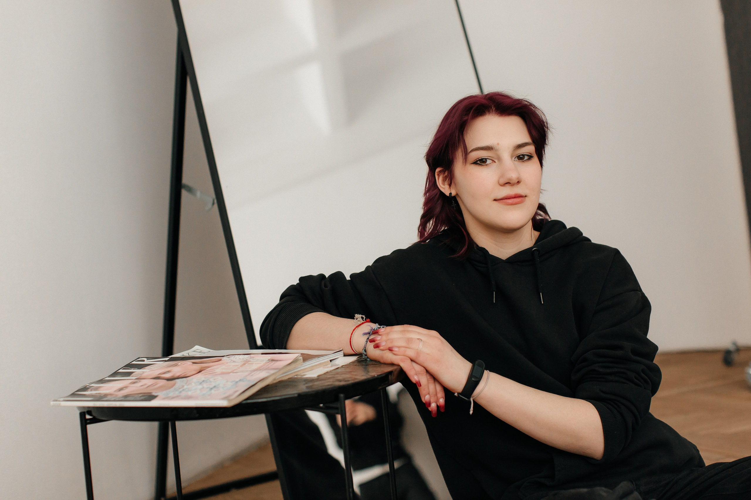 Любовь с семьей в студии. Семейный, детский и школьный фотограф в Москве Рудницкая Анна