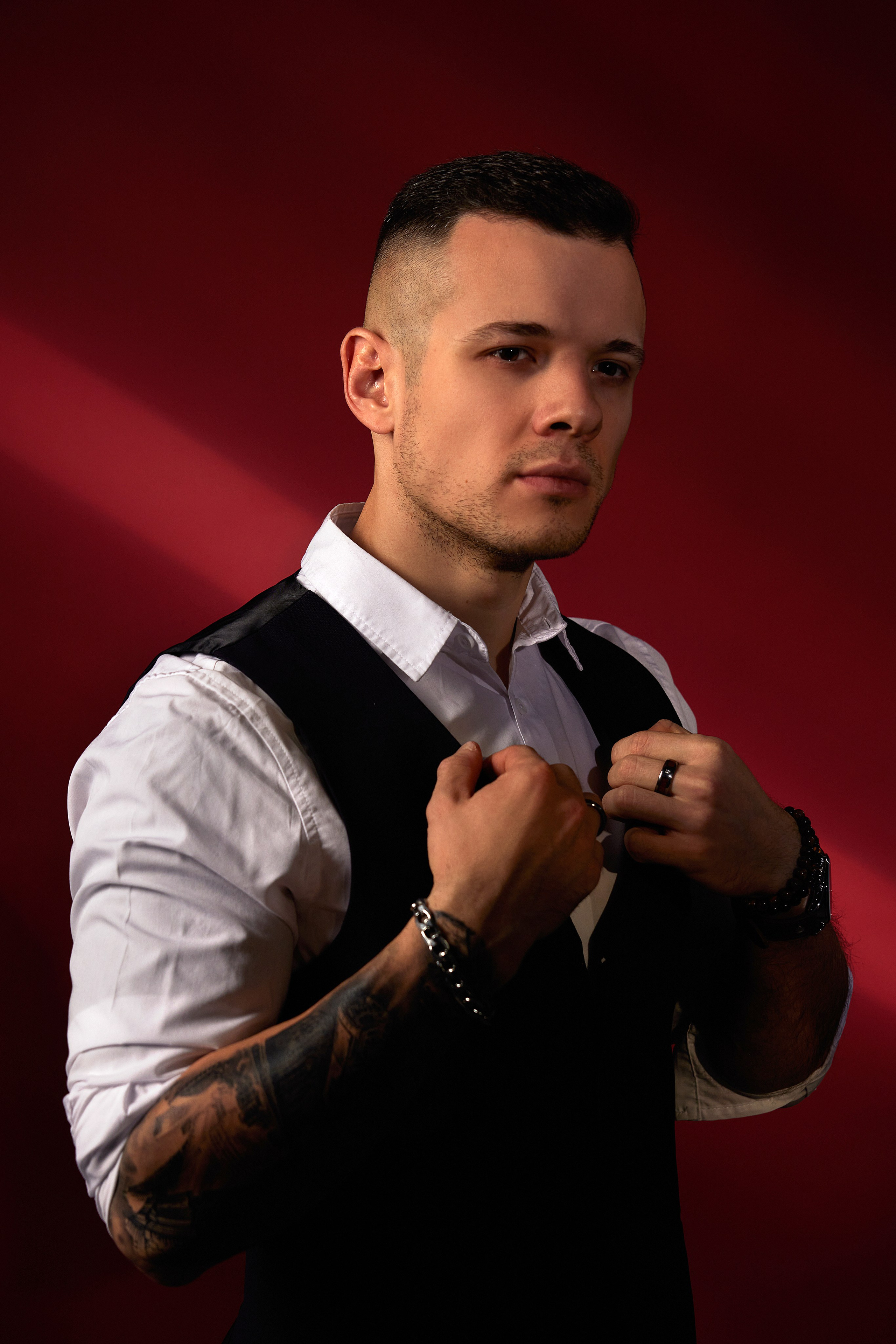 Мужской портрет. Андрей. Фотограф Мария Кольцова