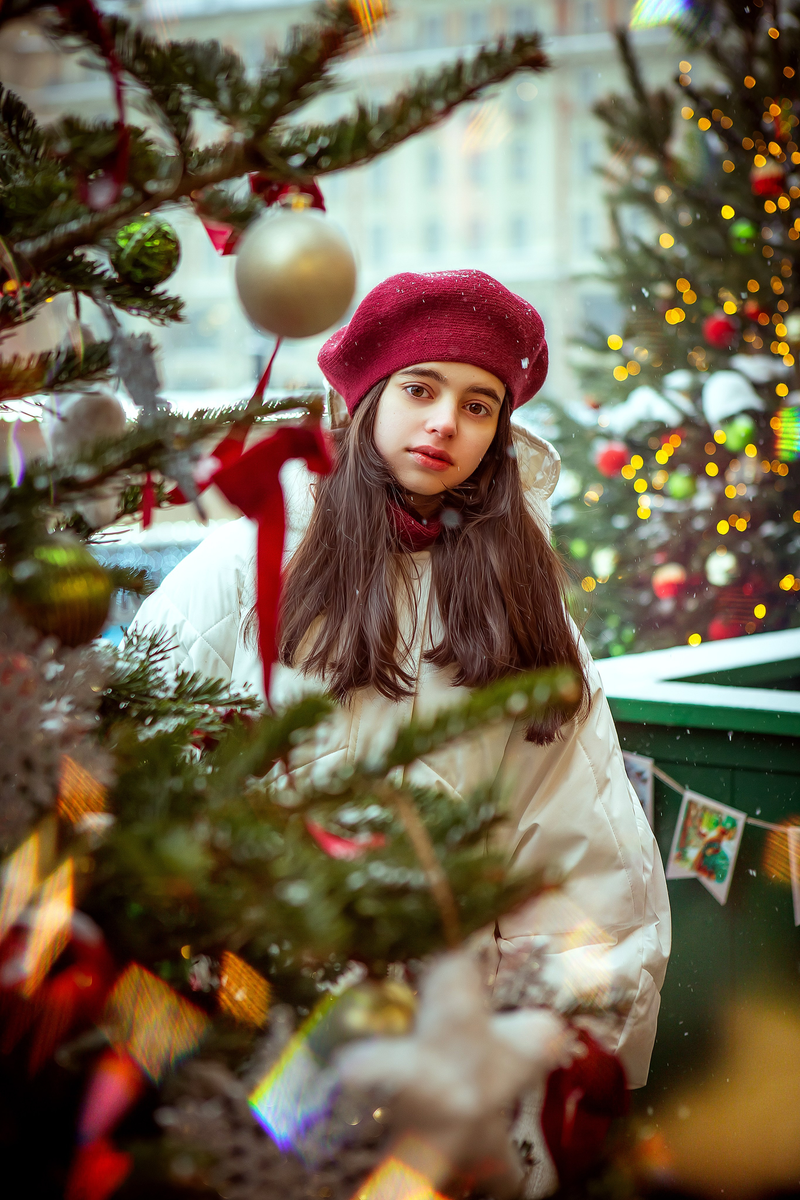 Новогодняя Москва. Мария. Фотограф Мария Кольцова