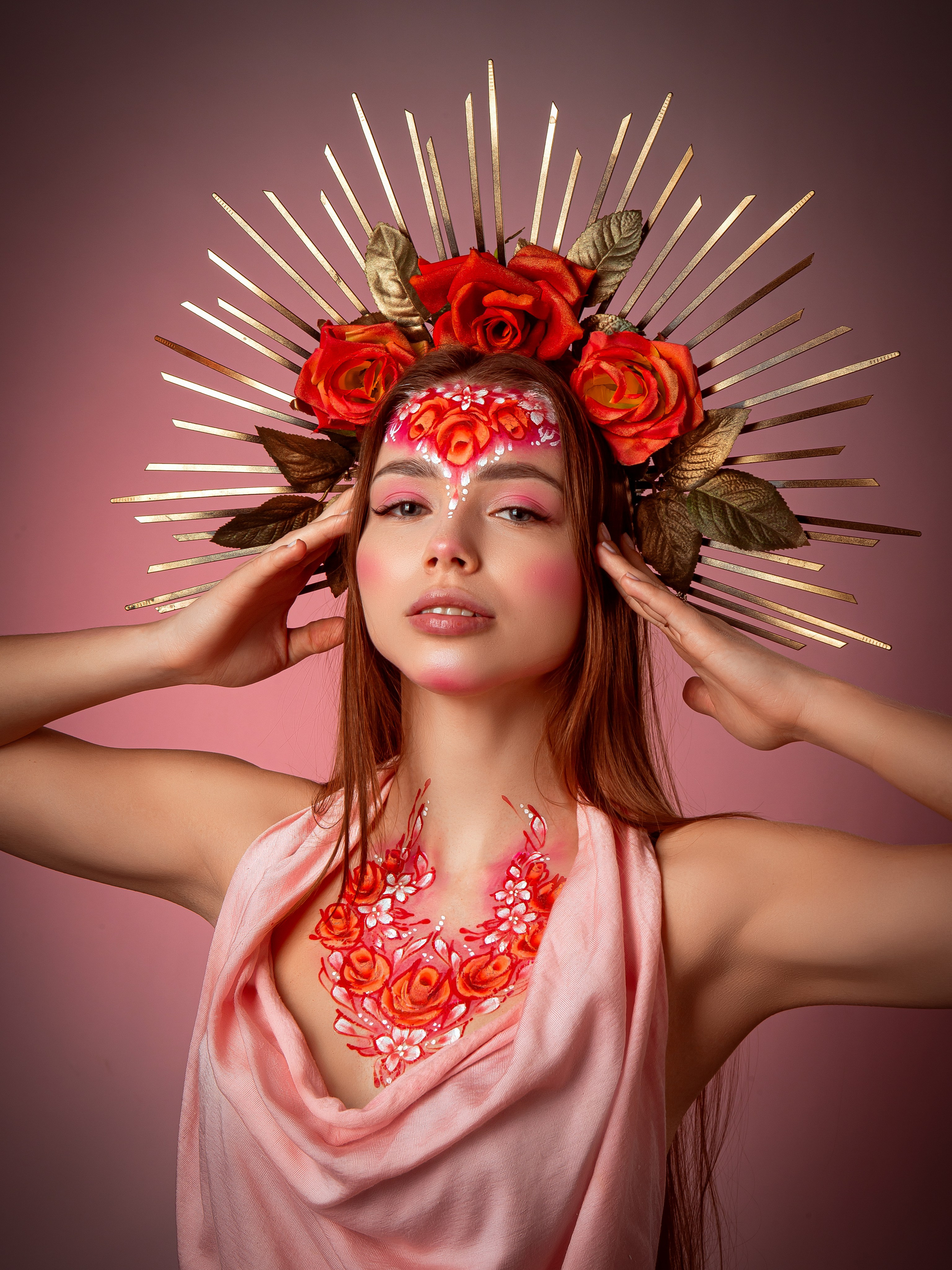 В цветах. Фотограф Мария Кольцова