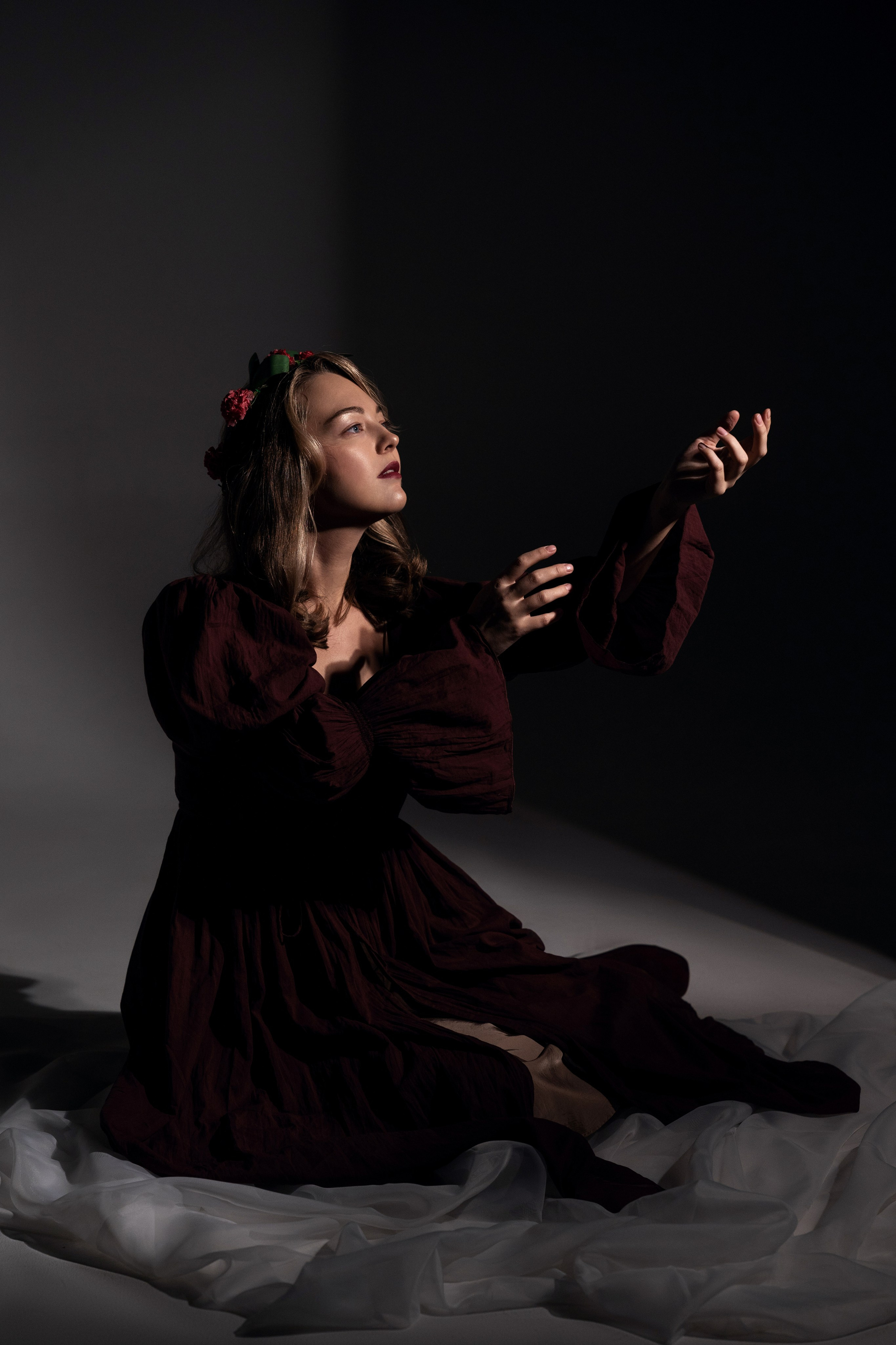 Съемка в студии (Виктория). Фотограф Ирина Иванова