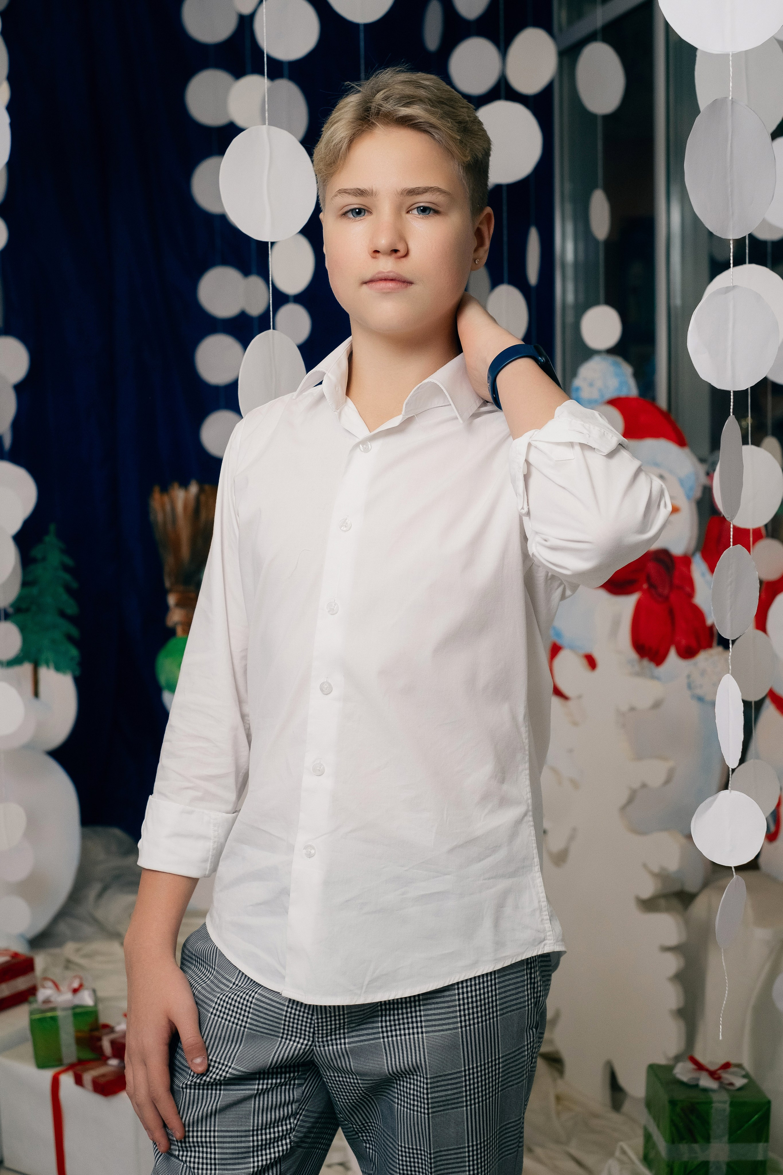 Новогодняя Фотосессия МАОУ СОШ№ 15 8 «Г». Свадебный и репортажной фотограф Денис Ожигин в Краснодаре и Краснодарском крае