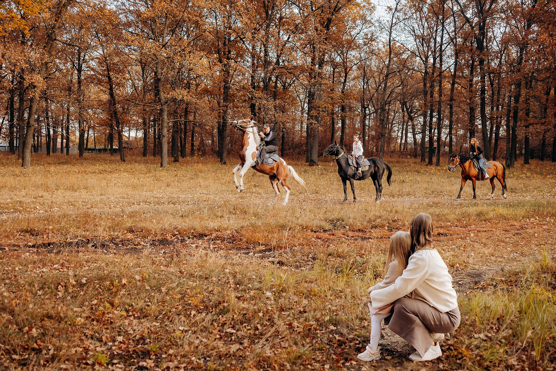 Осенняя история. Семейный фотограф в Пензе Мария Левина