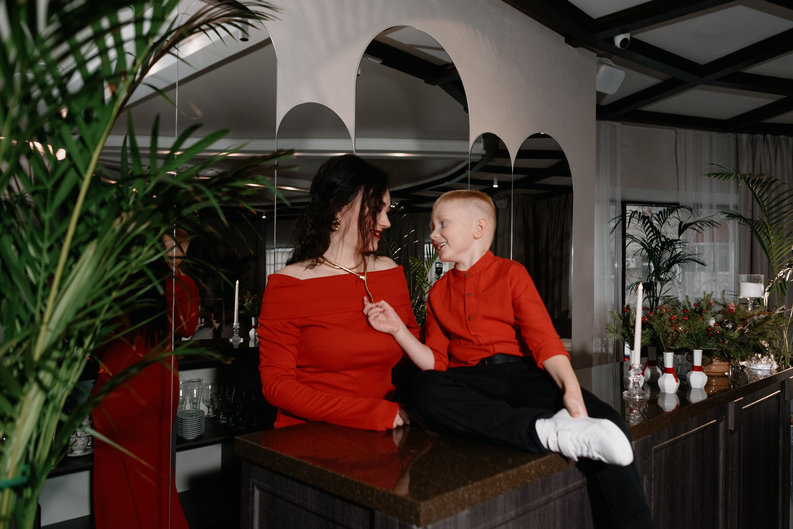 В ресторане. Фотограф Дарья Мустафина, Тюмень