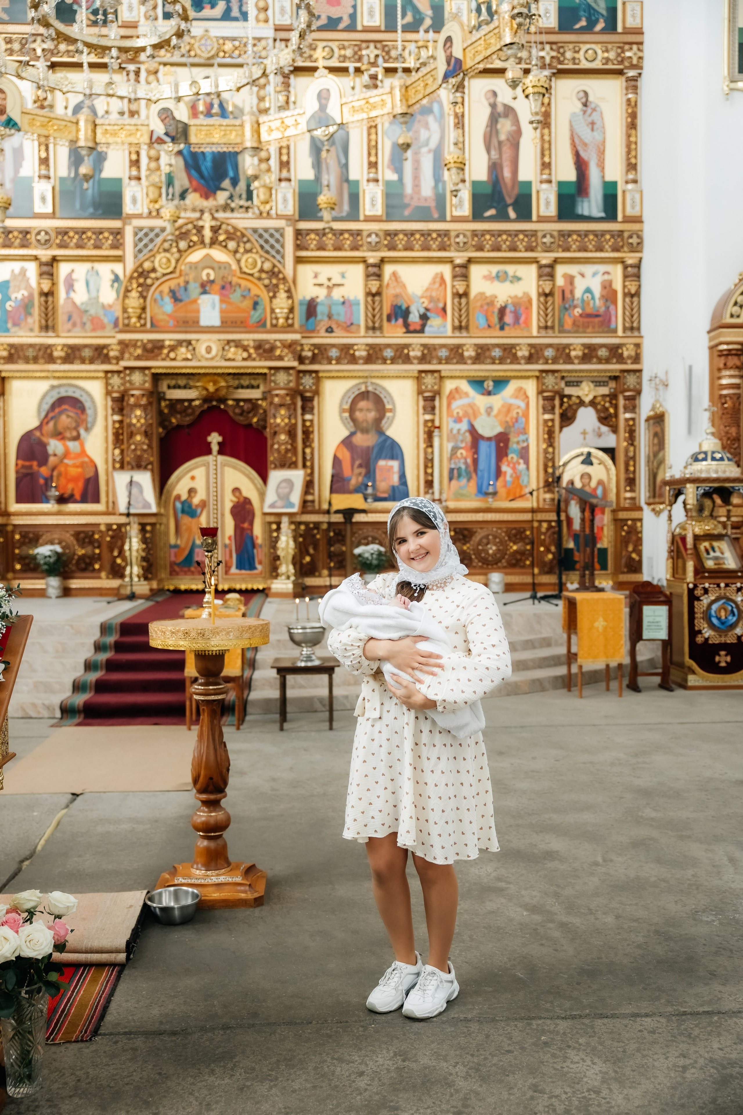 Крещение Мирославы. Храм иконы Божьей Матери «Всех скорбящих Радость». Фотограф ВИКА МЕДУЗА