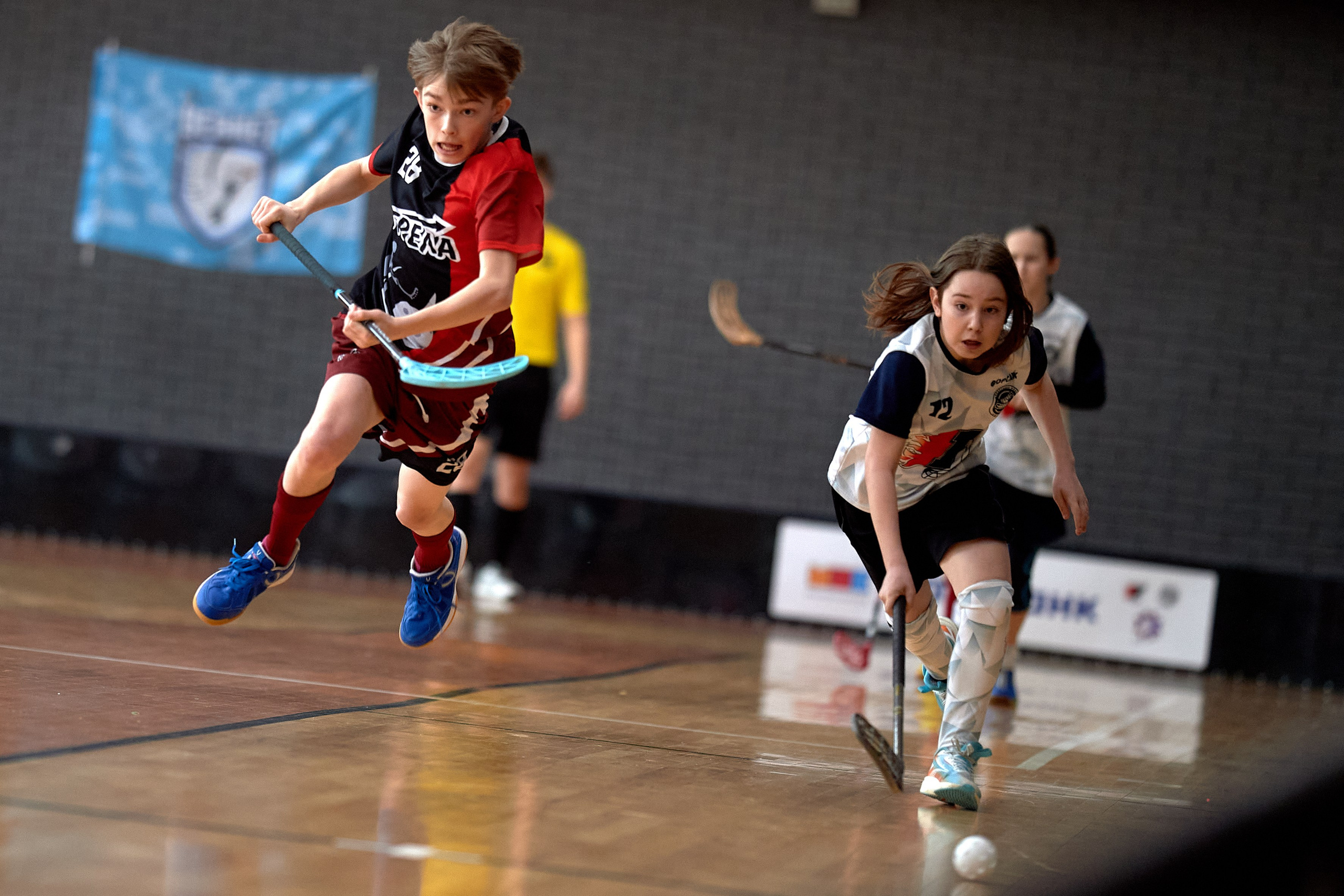 Турнир по флорболу 2025 Ника в Ижевске. Спортивный репортажный фотограф в Ижевске Сергей Мерзляков