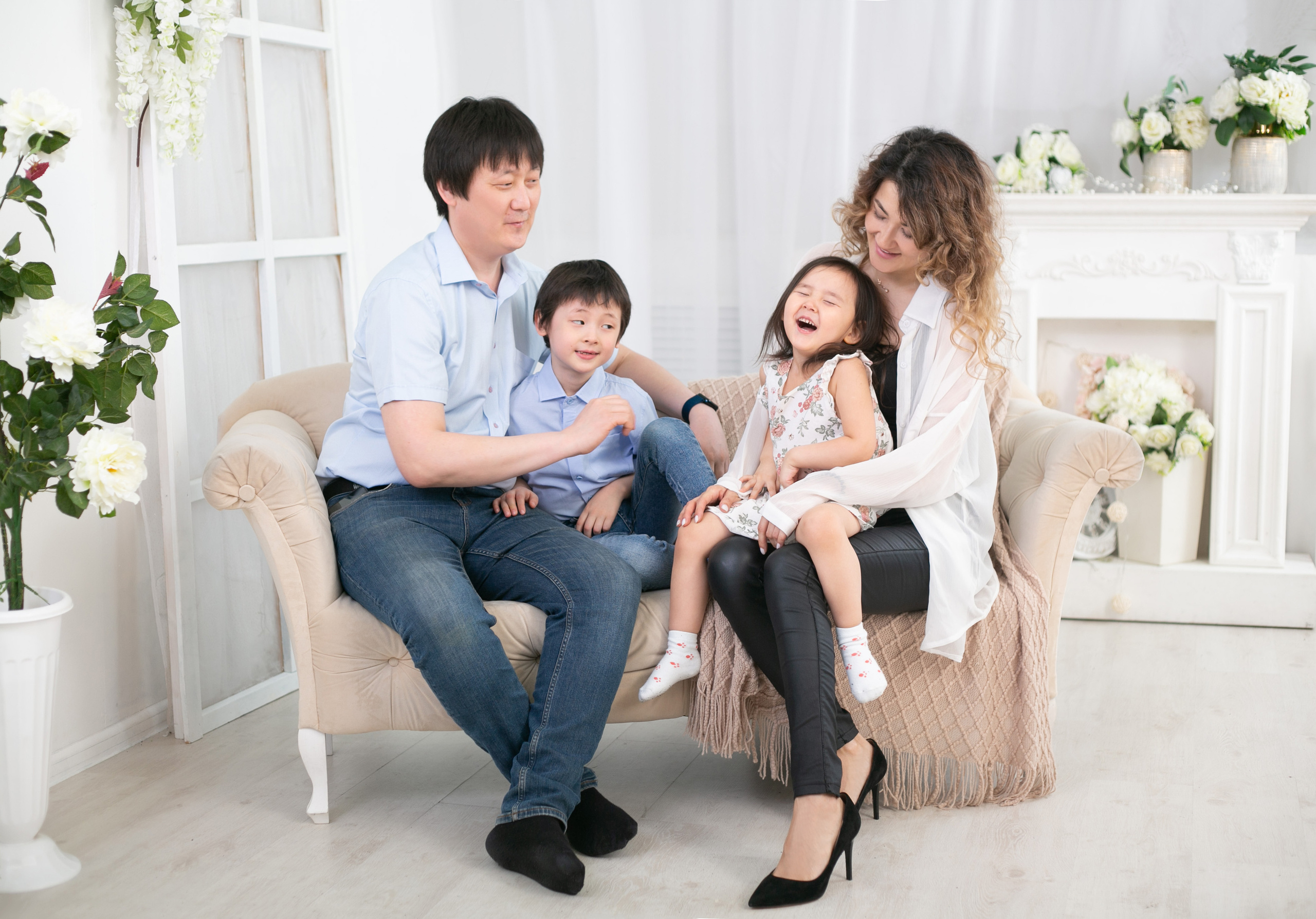 Семейное фото. Фотограф Надежда Куин, Якутск