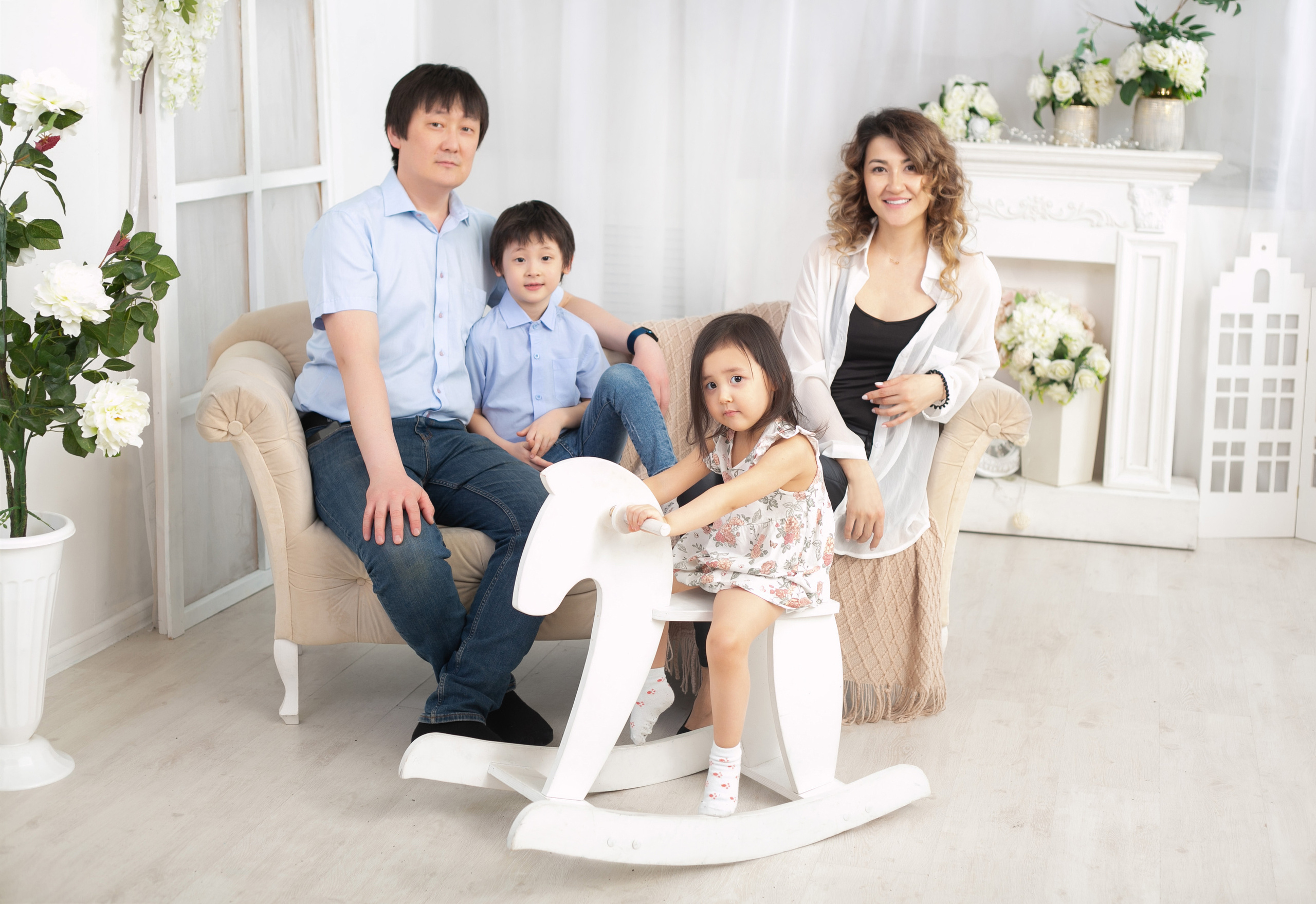 Семейное фото. Фотограф Надежда Куин, Якутск