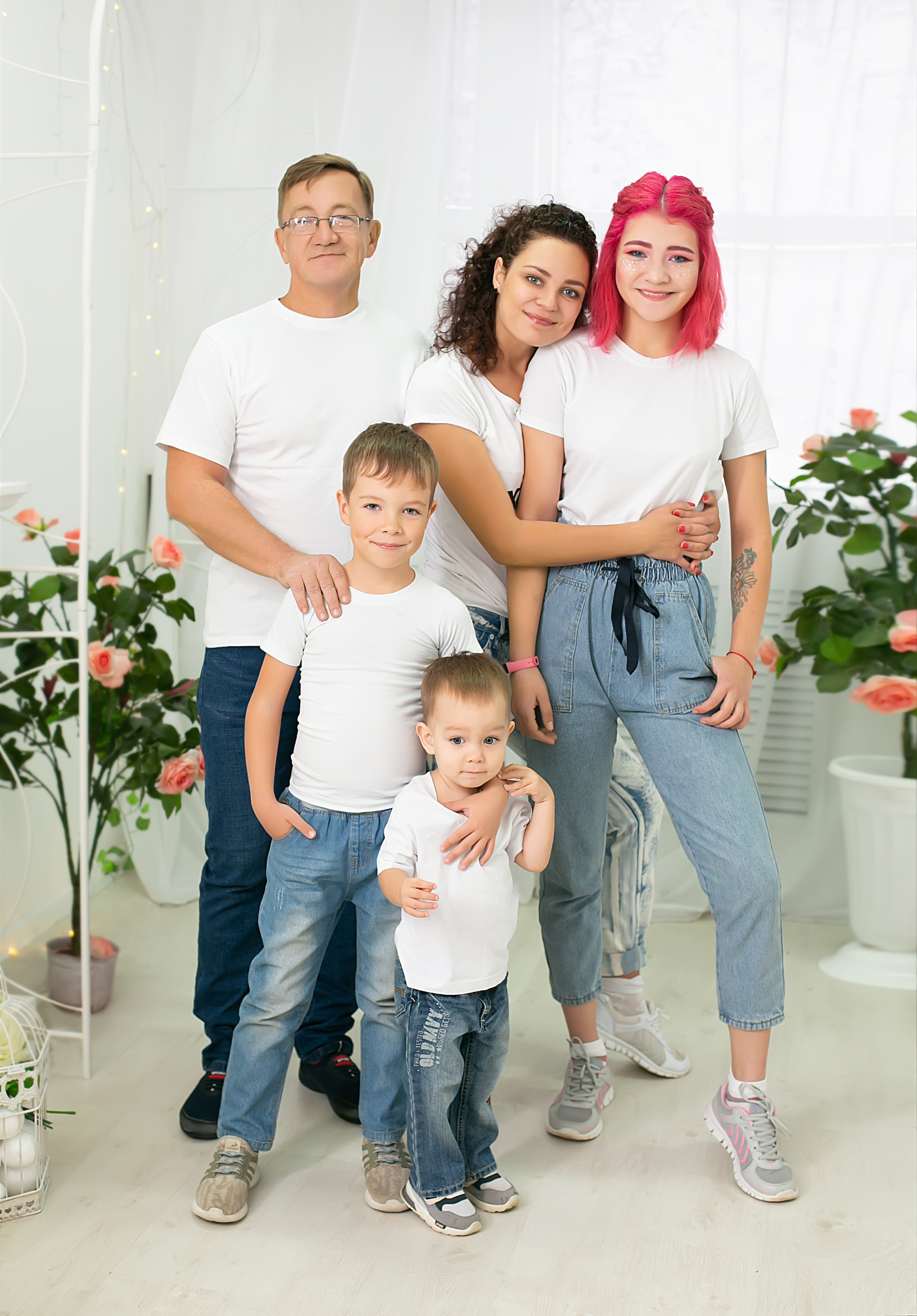 Семейное фото. Фотограф Надежда Куин, Якутск