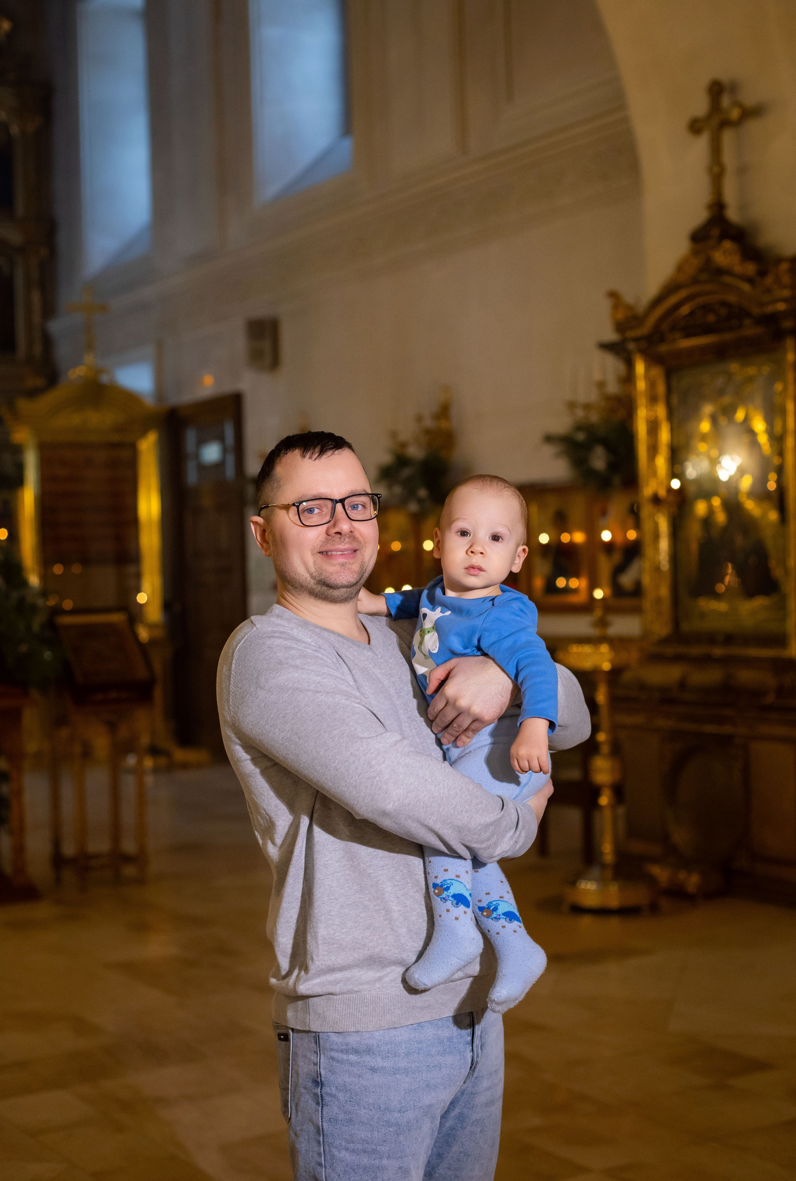 Таинство крещения Алексея. Семейный и детский фотограф Анна Петракова