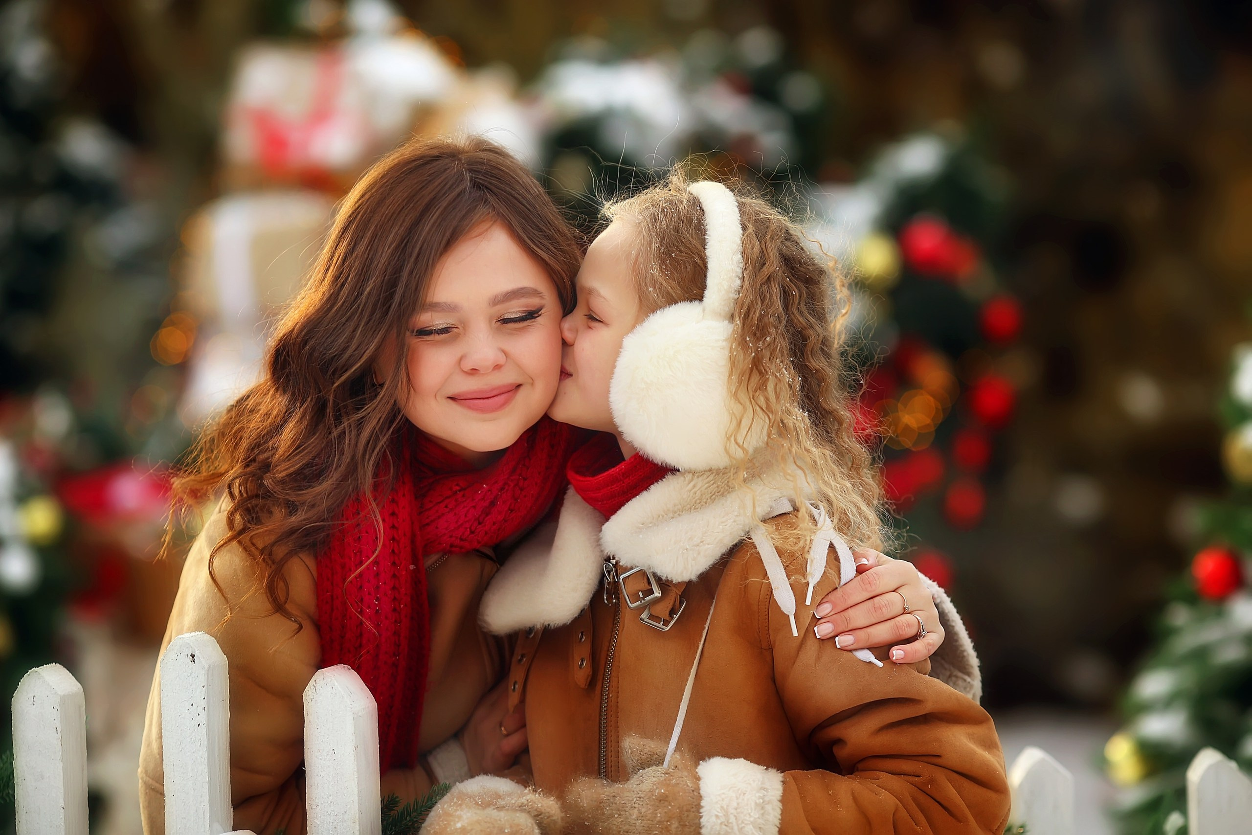 Новогодняя семейная фотосессия. Семейный и детский фотограф Екатеринбург