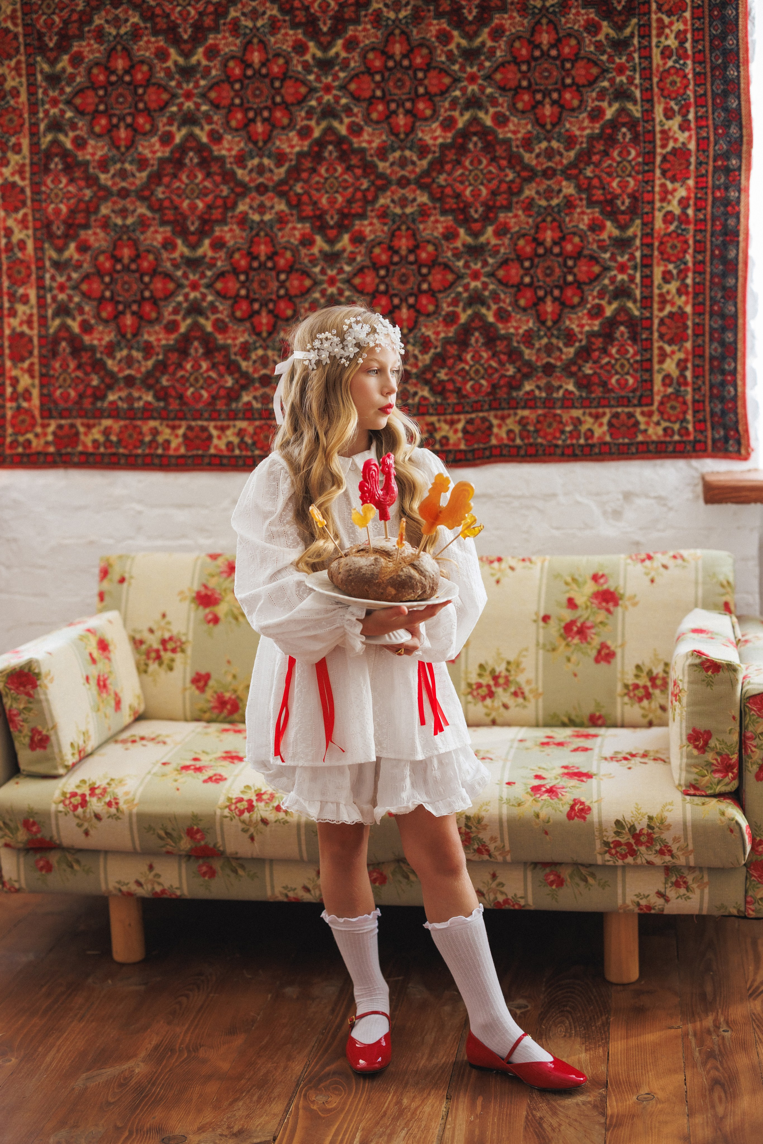 Фотосессия в современном Русском стиле. Фотостудия Лофт потолок, зал «Берлин», город Краснодар. Семейный и детский фотограф в Краснодаре Анна Трашкова