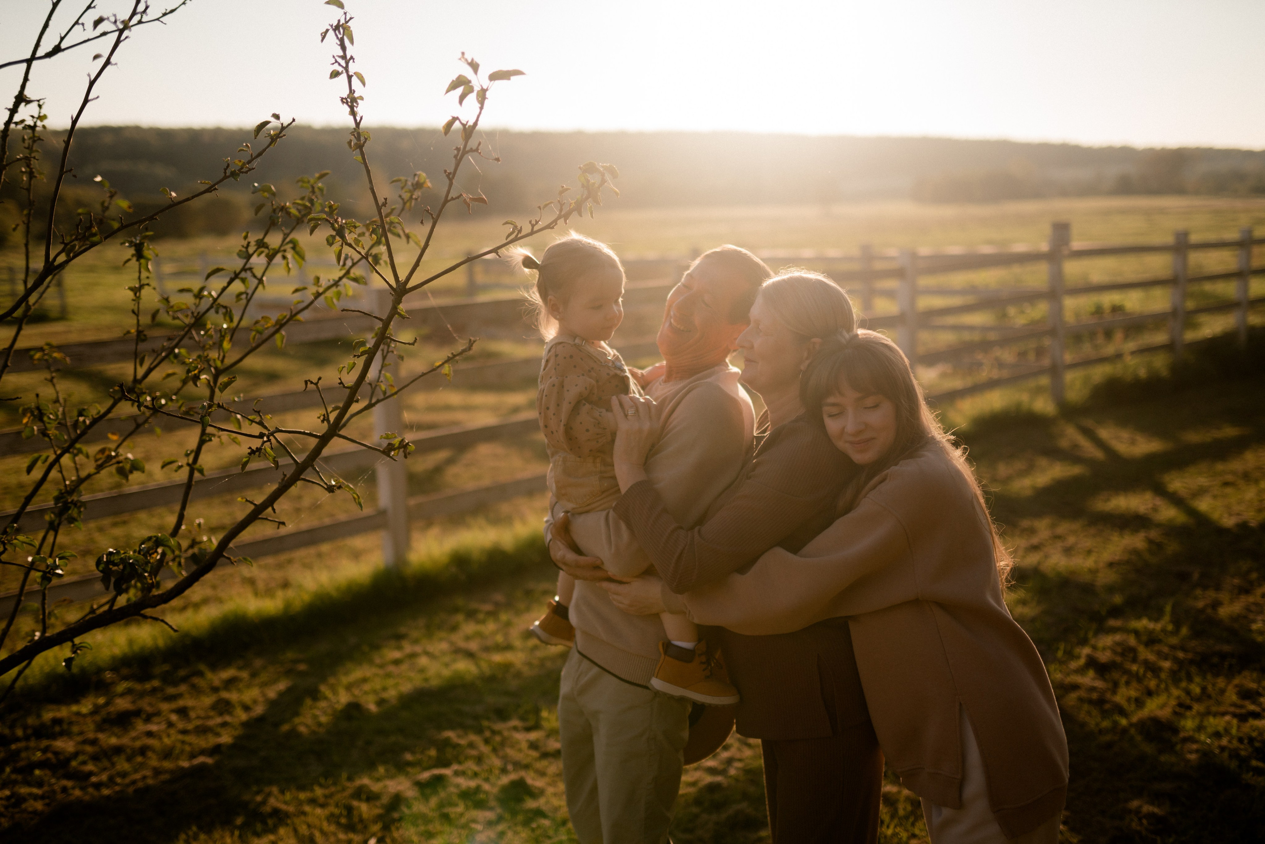 Снежана, София, Андрей и Елена. Семейный и свадебный фотограф в Москве и Калуге Рослова Анастасия