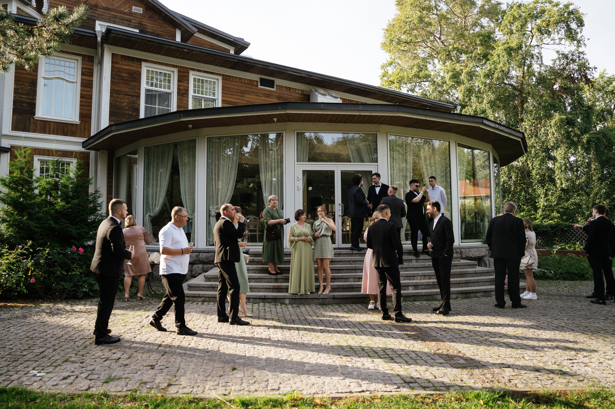 Юлия & Максим. Уютная свадьба в стиле современная классика на заливе. Свадебный фотограф организатор в Санкт-Петербурге Ассоль Опарина