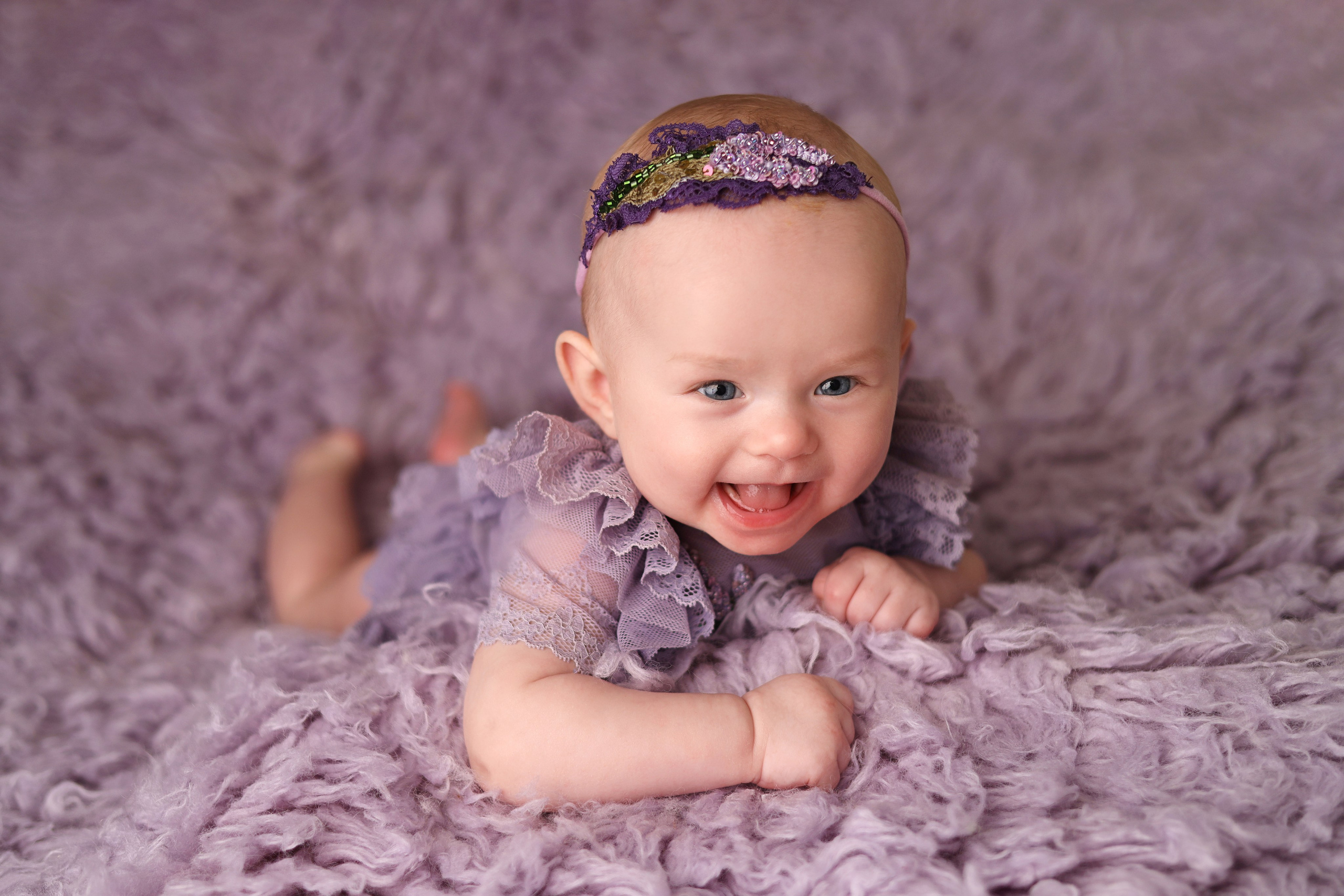 Арине 4 месяца. Фотограф новорожденных Москва. Ньюборн фотограф Москва