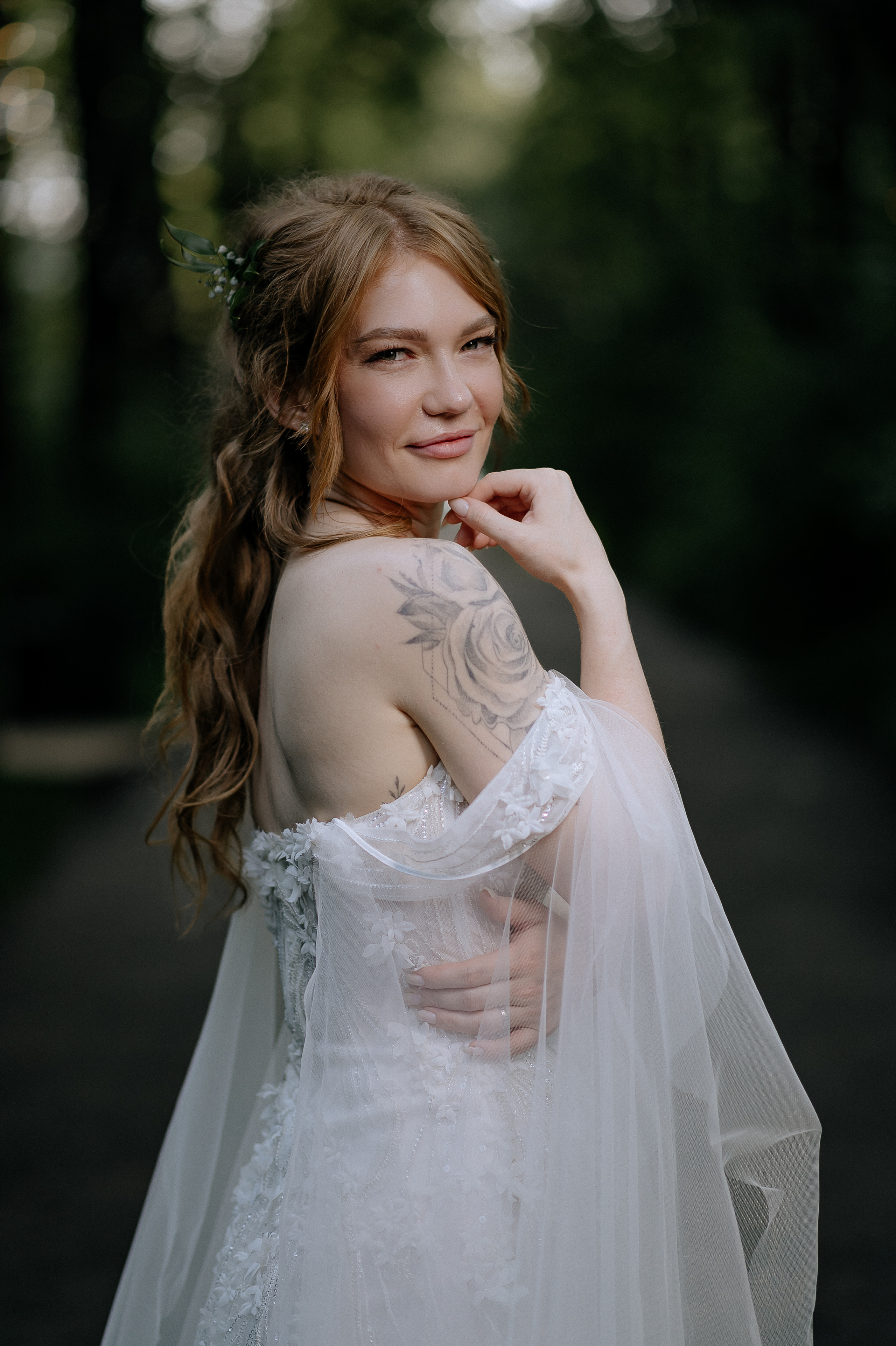 Свадебная фотосессия на площадке Forest Dew. Свадебный фотограф Москва — Сергей и Татьяна