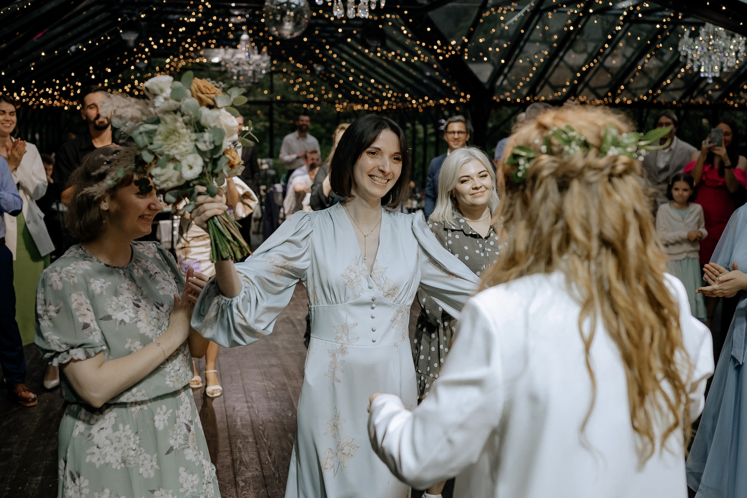 Свадебная фотосессия на площадке Forest Dew. Свадебный фотограф Москва — Сергей и Татьяна