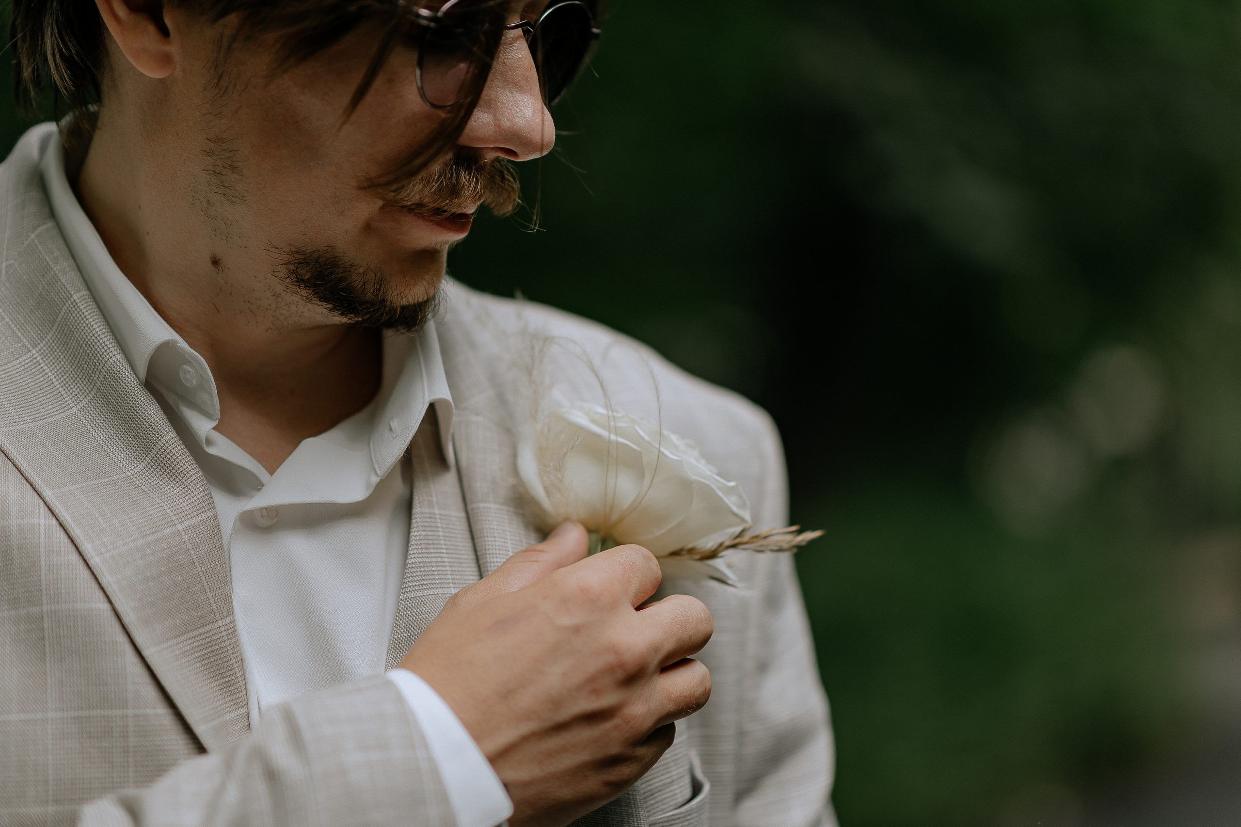 Свадебная фотосессия на площадке Forest Dew. Свадебный фотограф Москва — Сергей и Татьяна