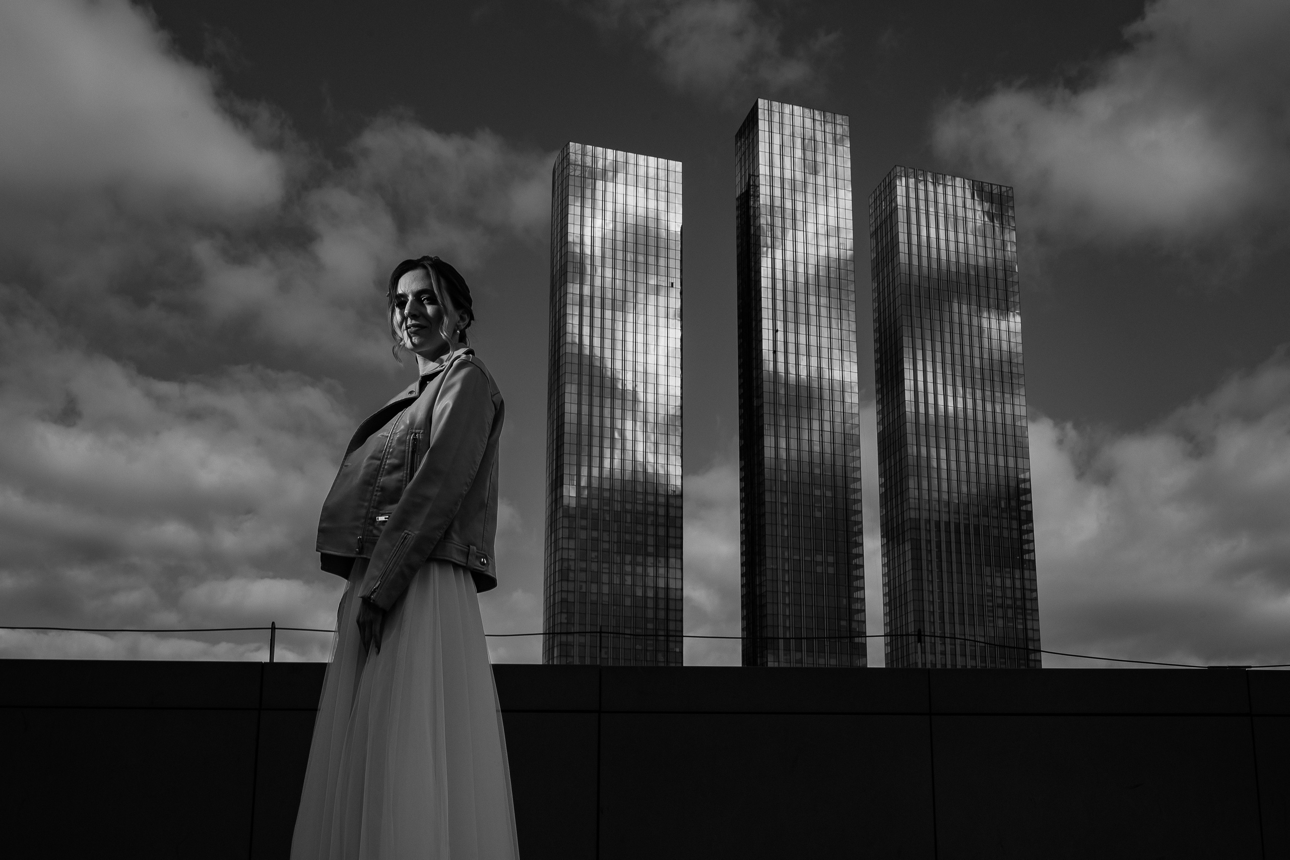 Свадебная фотосессия Москва сити. Свадебный фотограф Москва — Сергей и Татьяна