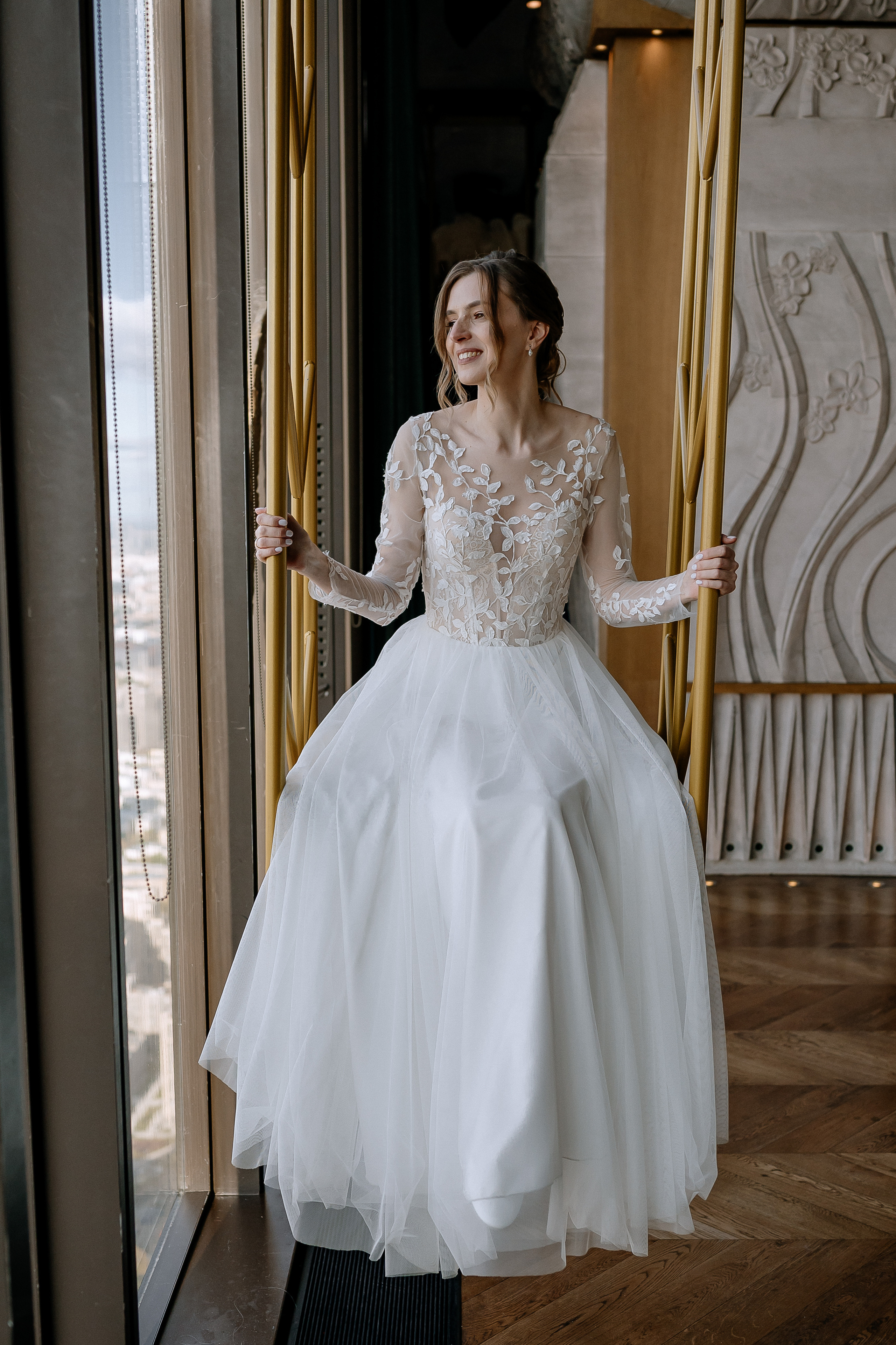 Свадебная фотосессия Москва сити. Свадебный фотограф Москва — Сергей и Татьяна