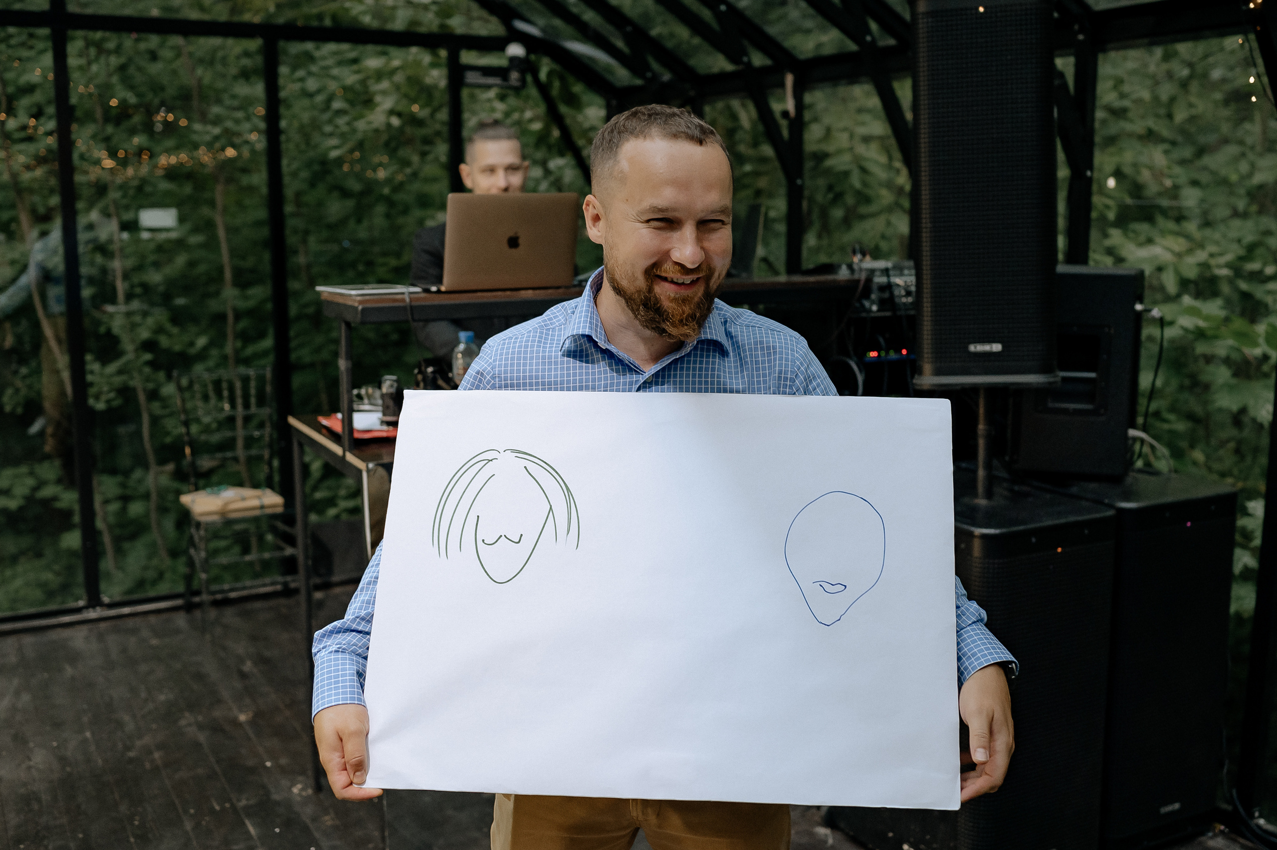 Свадебная фотосессия на площадке Forest Dew. Свадебный фотограф Москва — Сергей и Татьяна