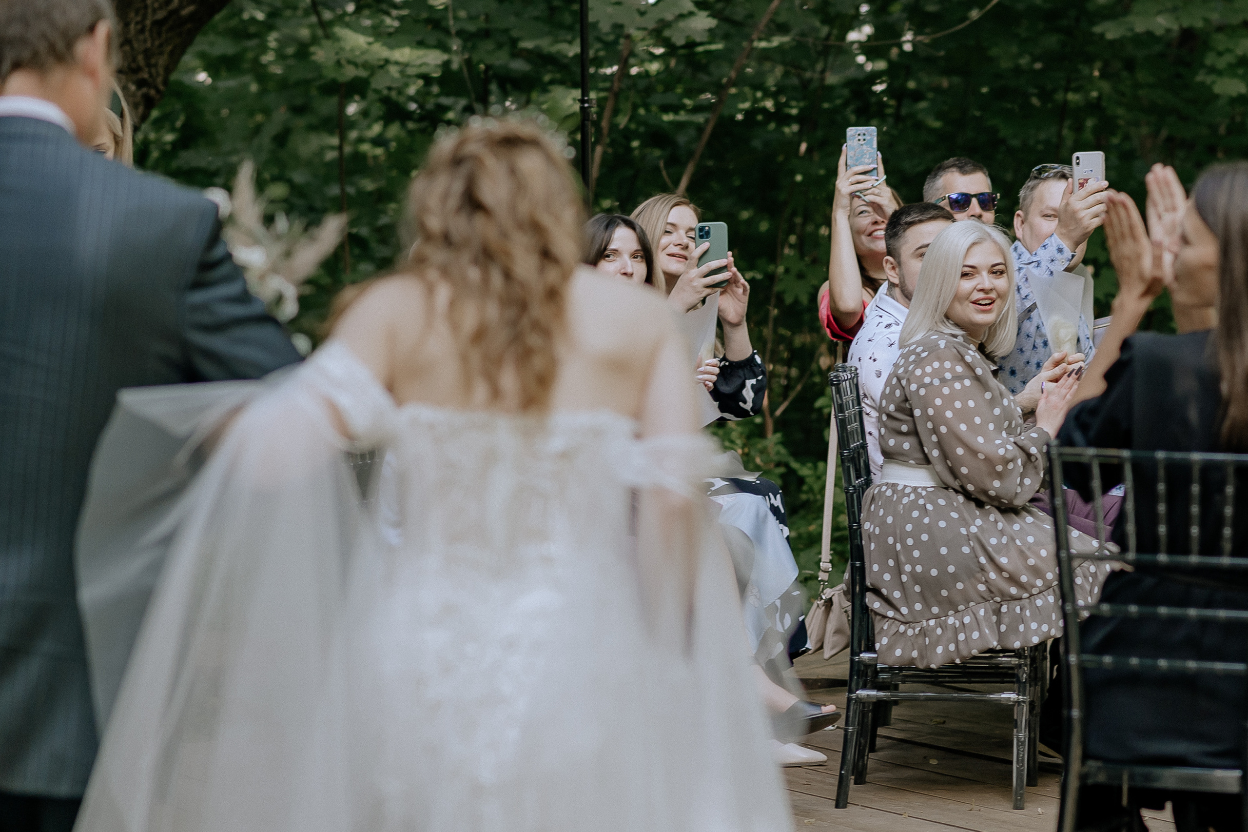 Свадебная фотосессия на площадке Forest Dew. Свадебный фотограф Москва — Сергей и Татьяна